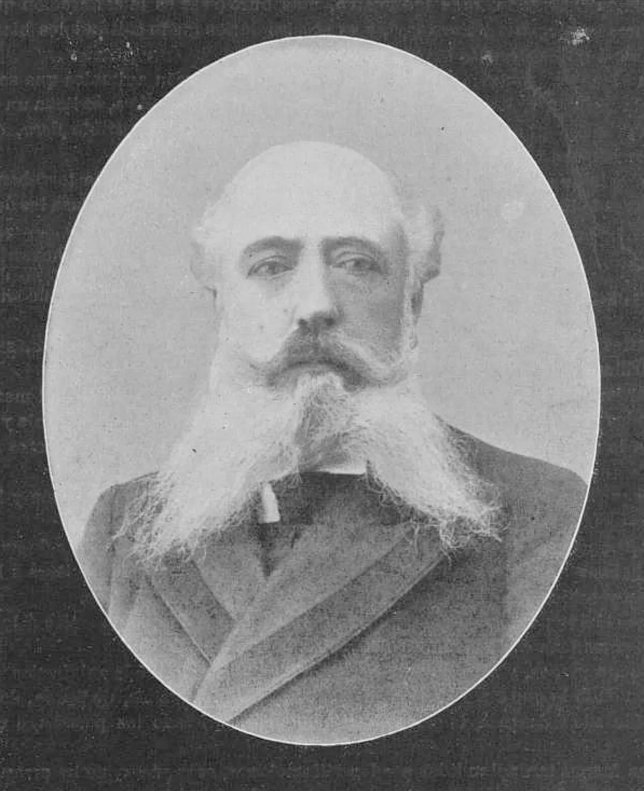 Porträt von José María Riudavets y Monjó (1840–1902) – Gedenkseite