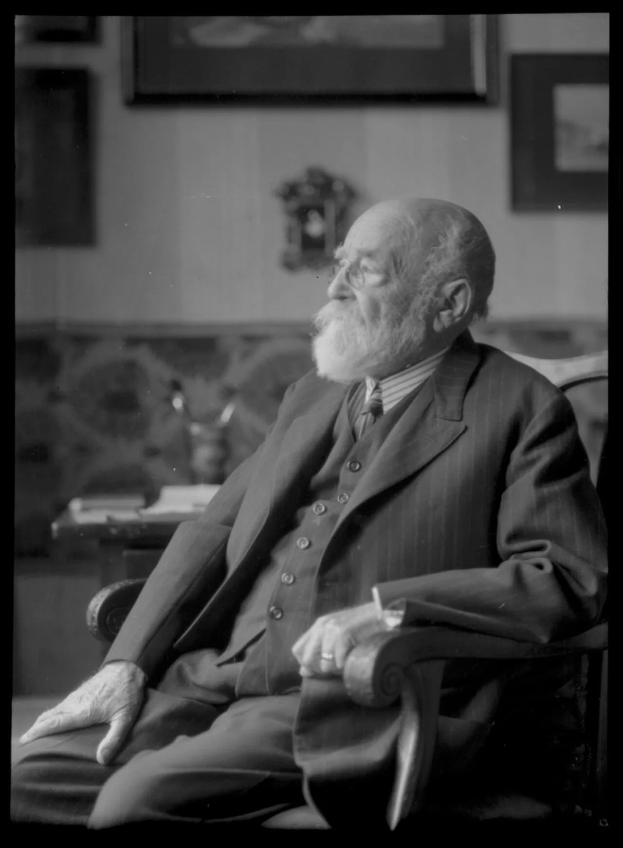 Portrait of William Unger (1837–1932) – memorial page