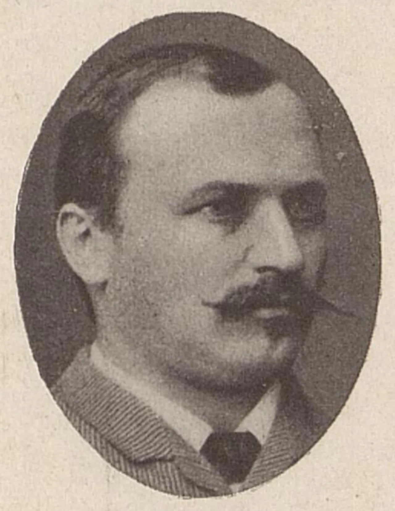 Porträt von Bastian Dahl (1851–1895) – Gedenkseite