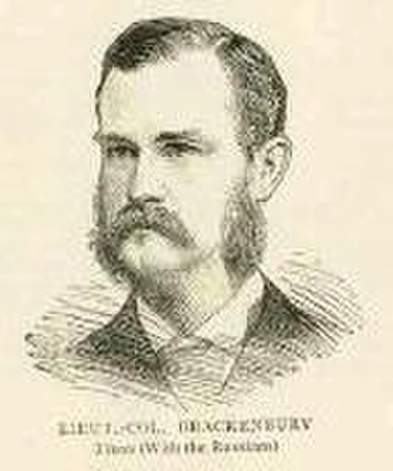 Portrait of Charles Brackenbury (1831–1890) – memorial page