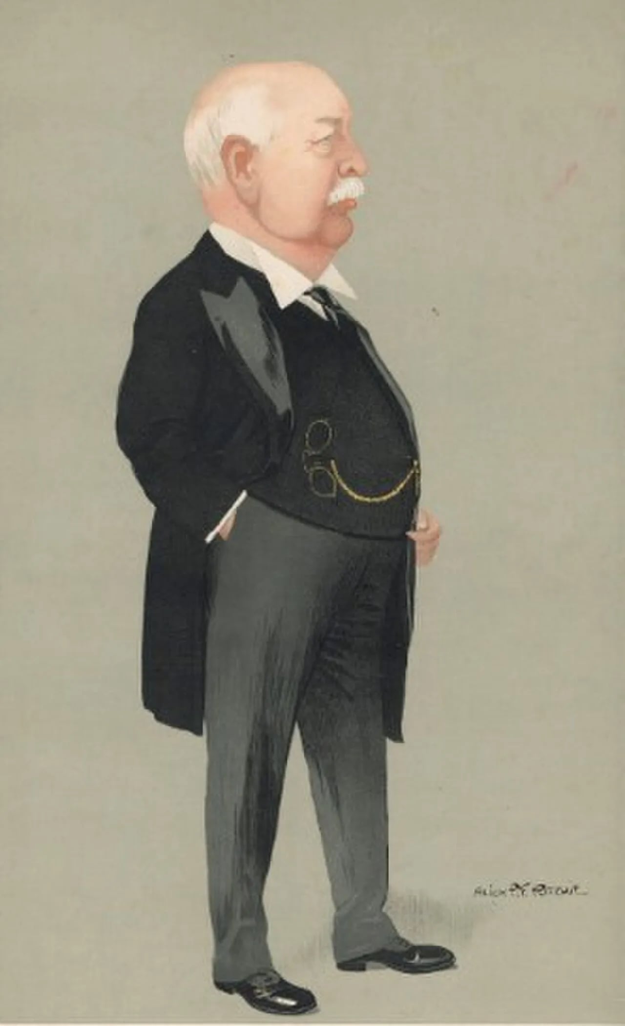 Porträt von Charles Macara (1845–1929) – Gedenkseite
