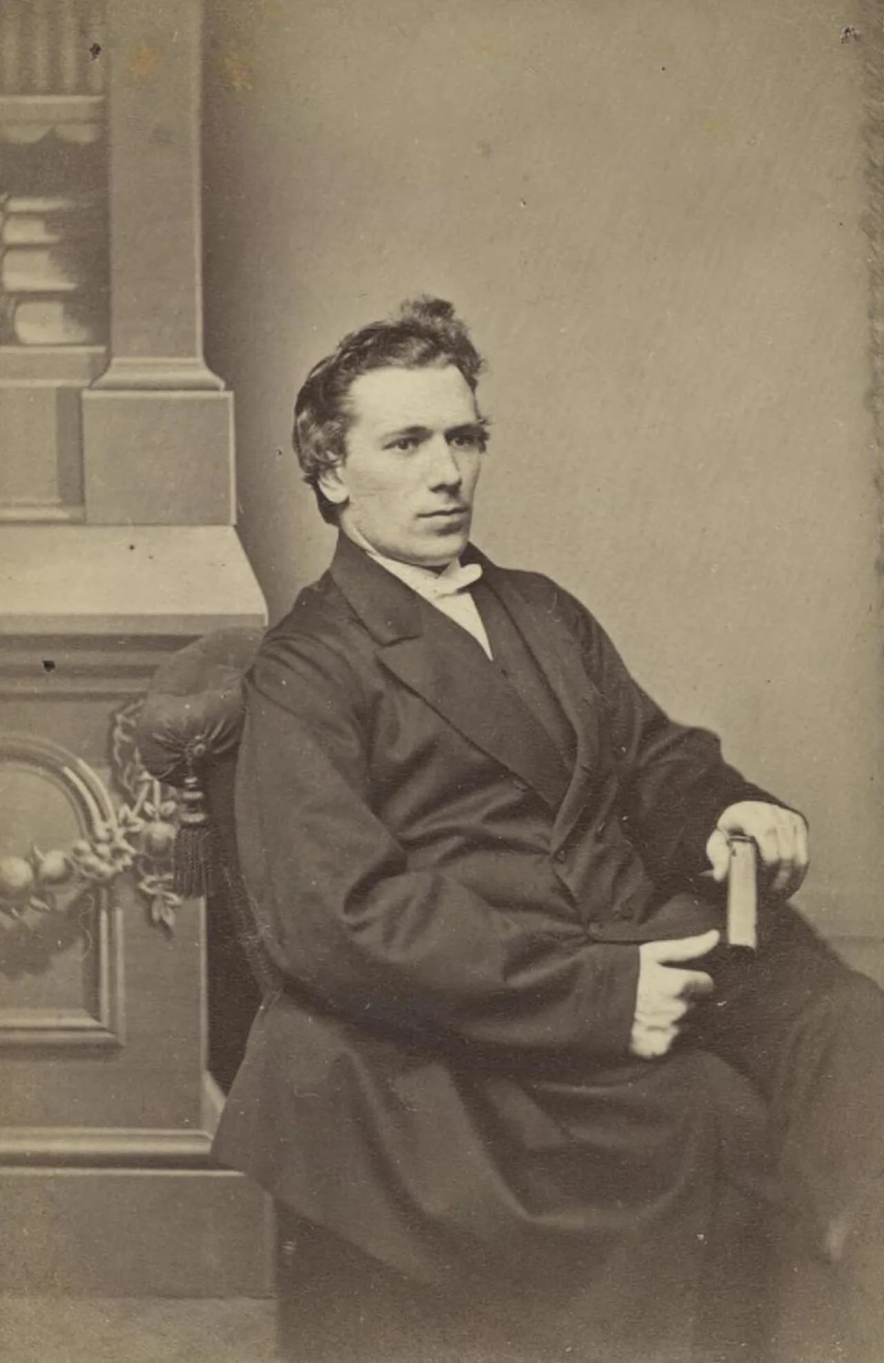 Porträt von John Evans (1840–1897) – Gedenkseite