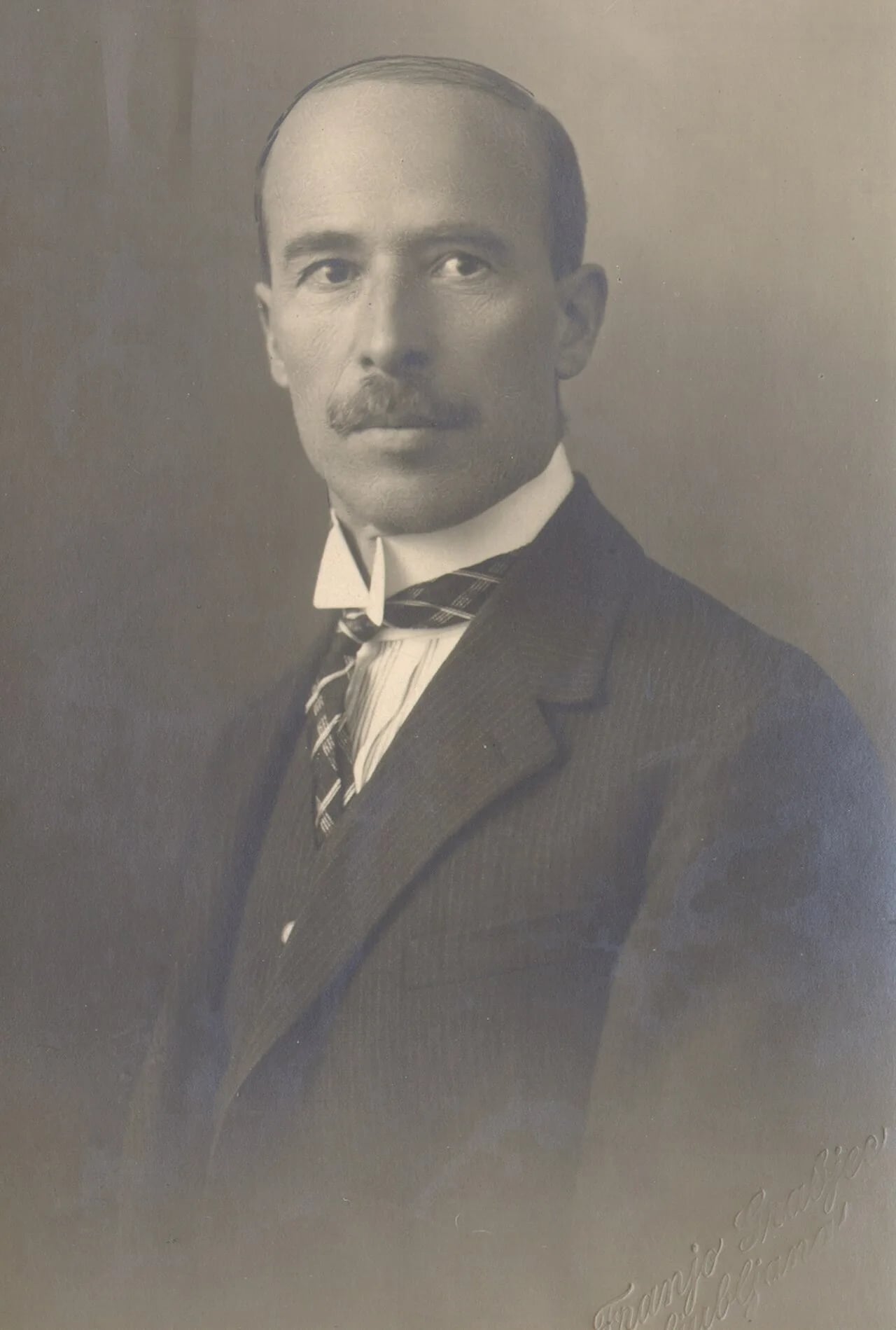 Portrait of Fran Ogrin (1880–1958) – memorial page
