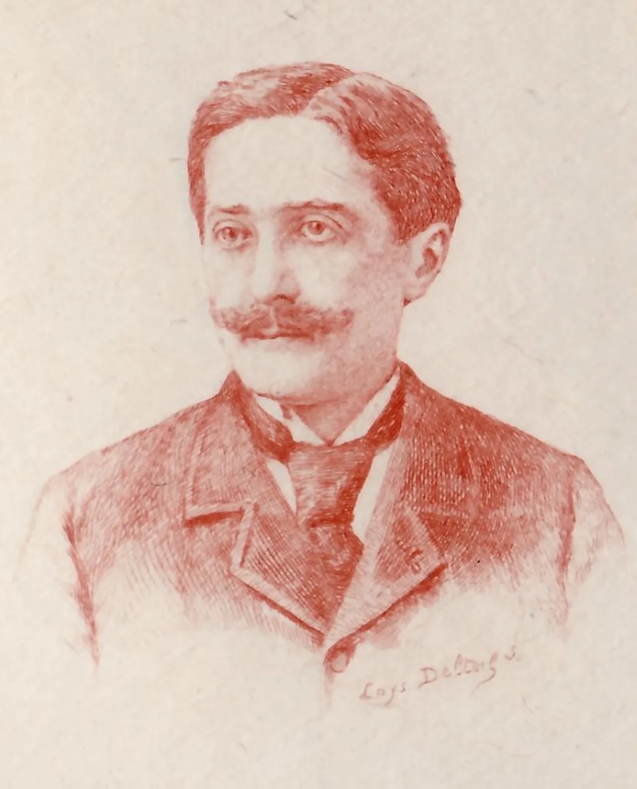 Porträt von Paul Hervieu (1857–1915) – Gedenkseite