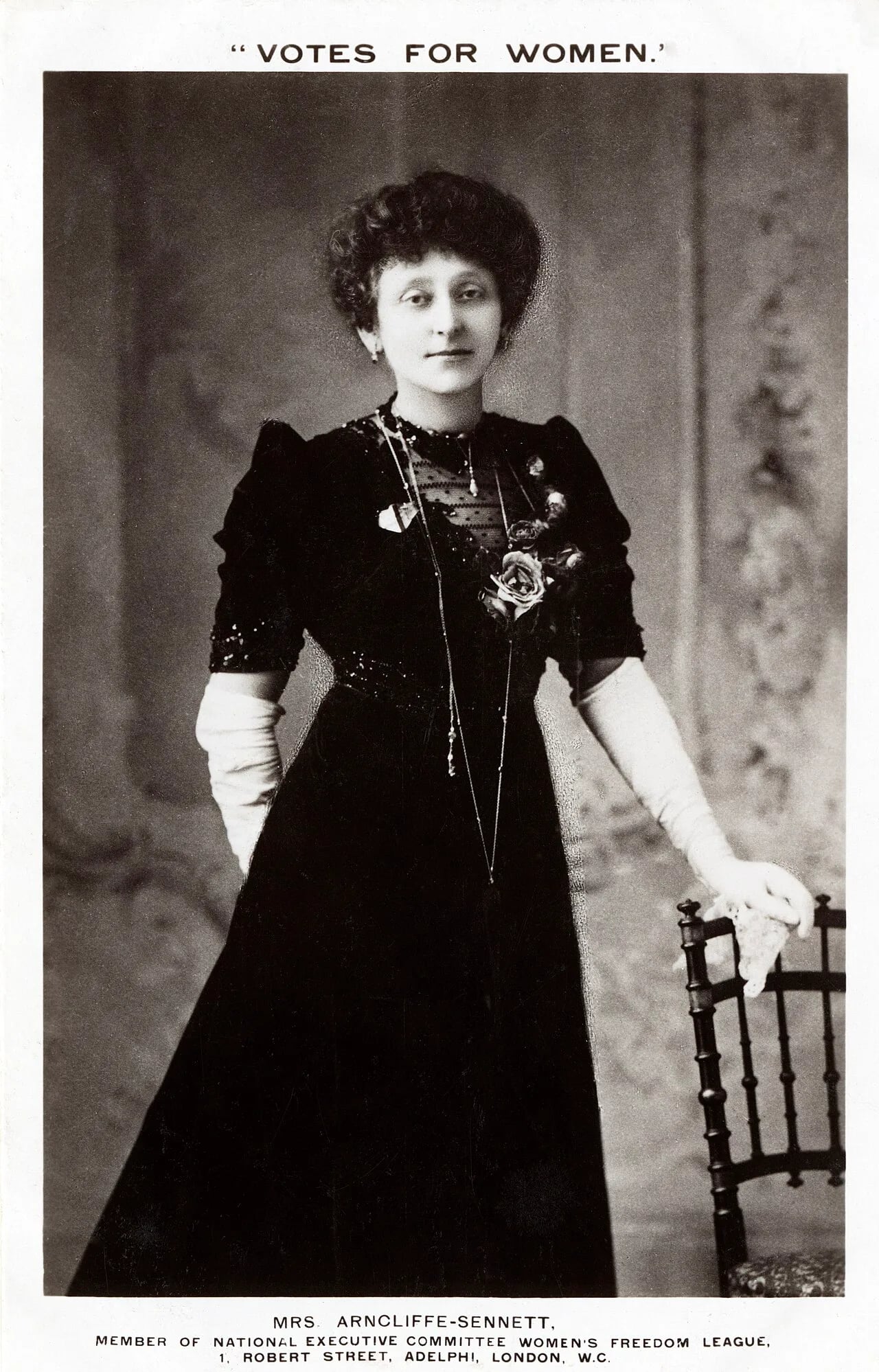 Portrait of Maud Arncliffe Sennett (1862–1936) – memorial page