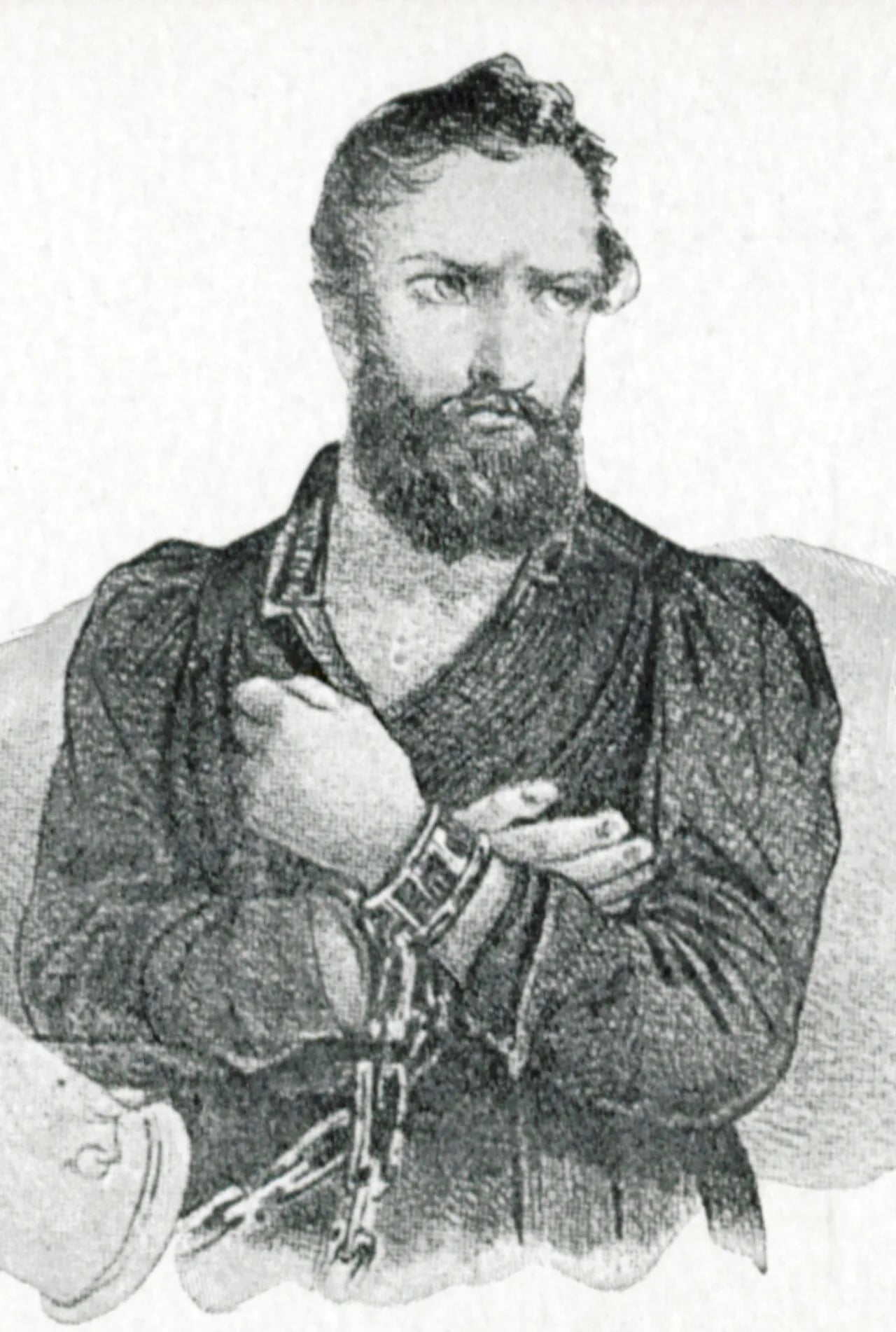 Porträt von Walerian Łukasiński (1786–1868) – Gedenkseite