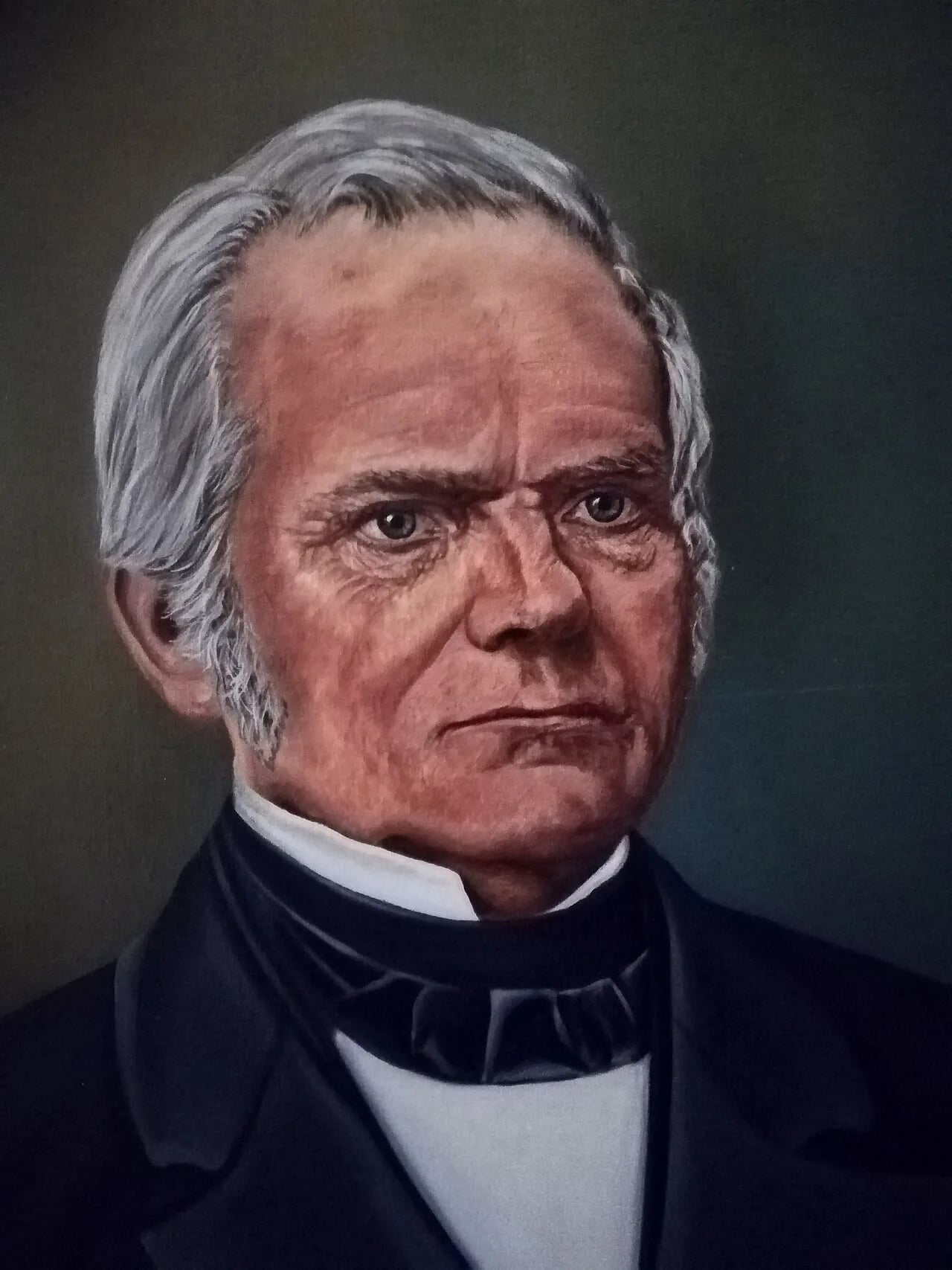 Porträt von Karl Ludwig Neubourg (1808–1894) – Gedenkseite