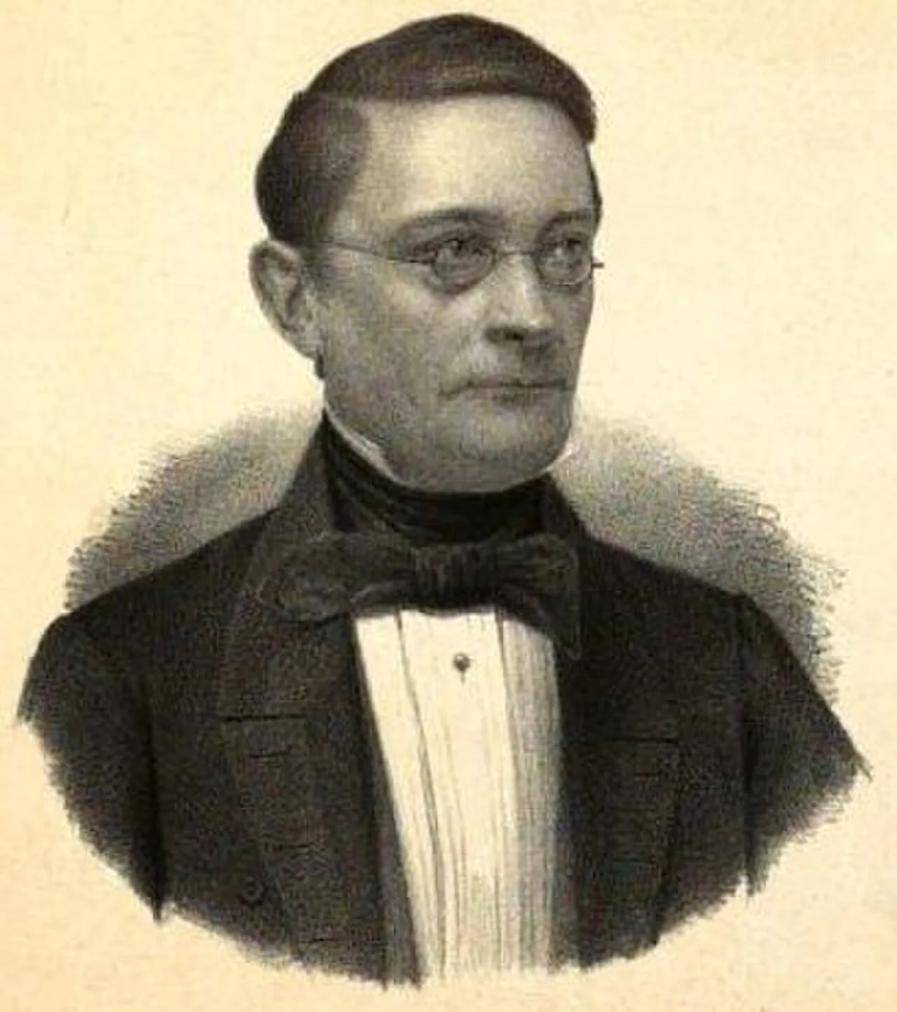 Porträt von Christian Lange (1810–1861) – Gedenkseite