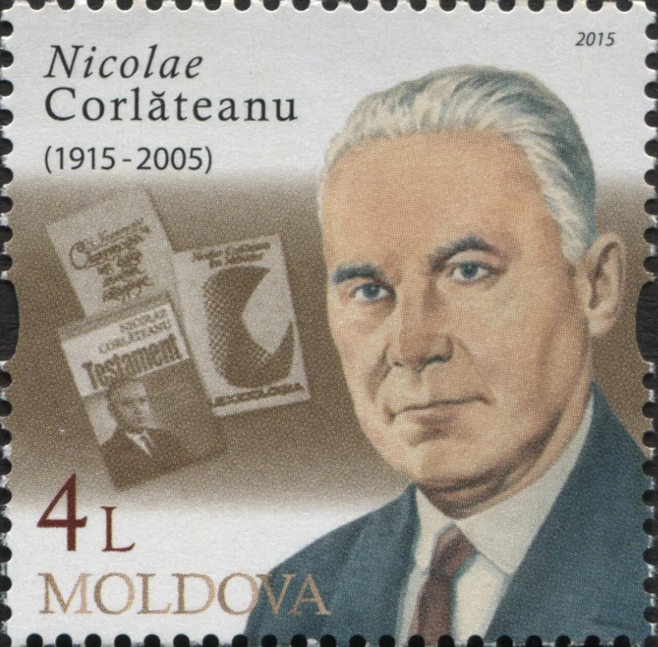 Portrait of Nicolae Corlăteanu (1915–2005) – memorial page