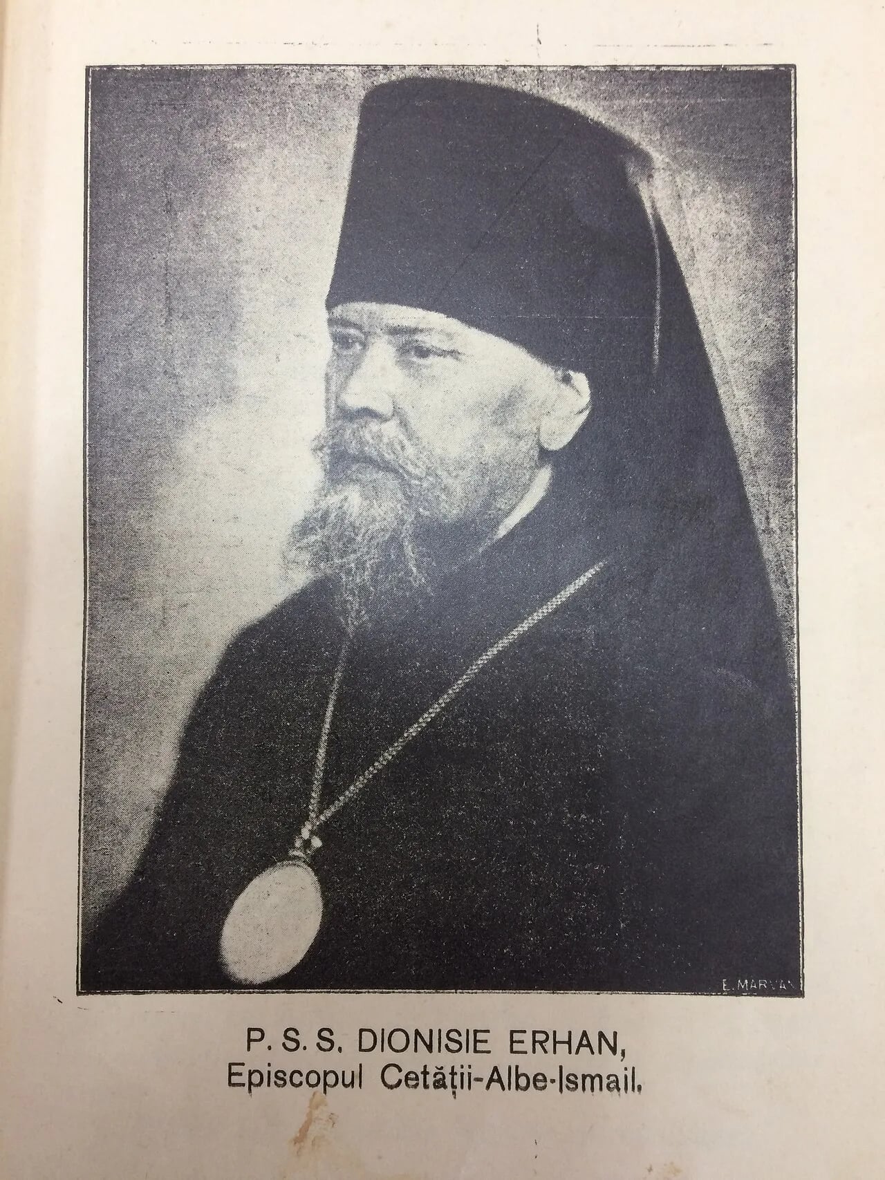 Portrait of Dionisie Erhan (1868–1943) – memorial page