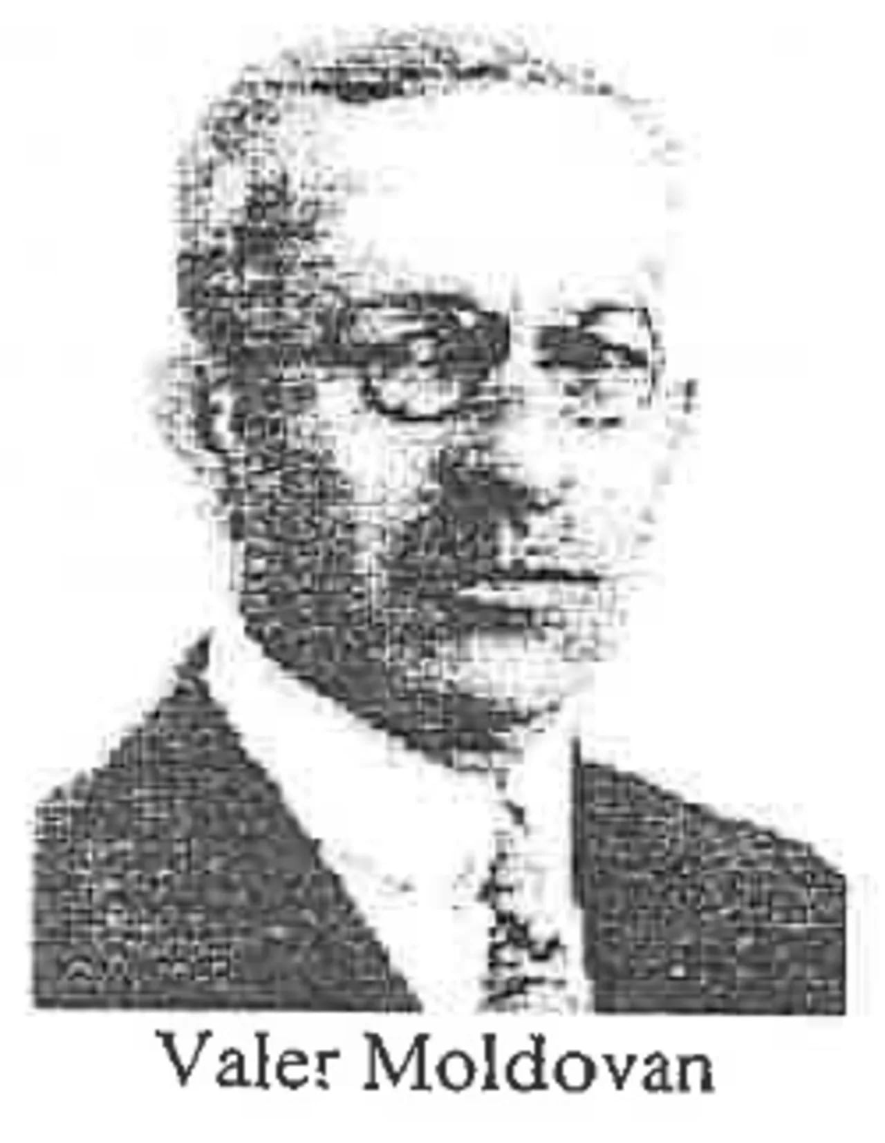 Porträt von Valeriu Moldovan (1875–1954) – Gedenkseite