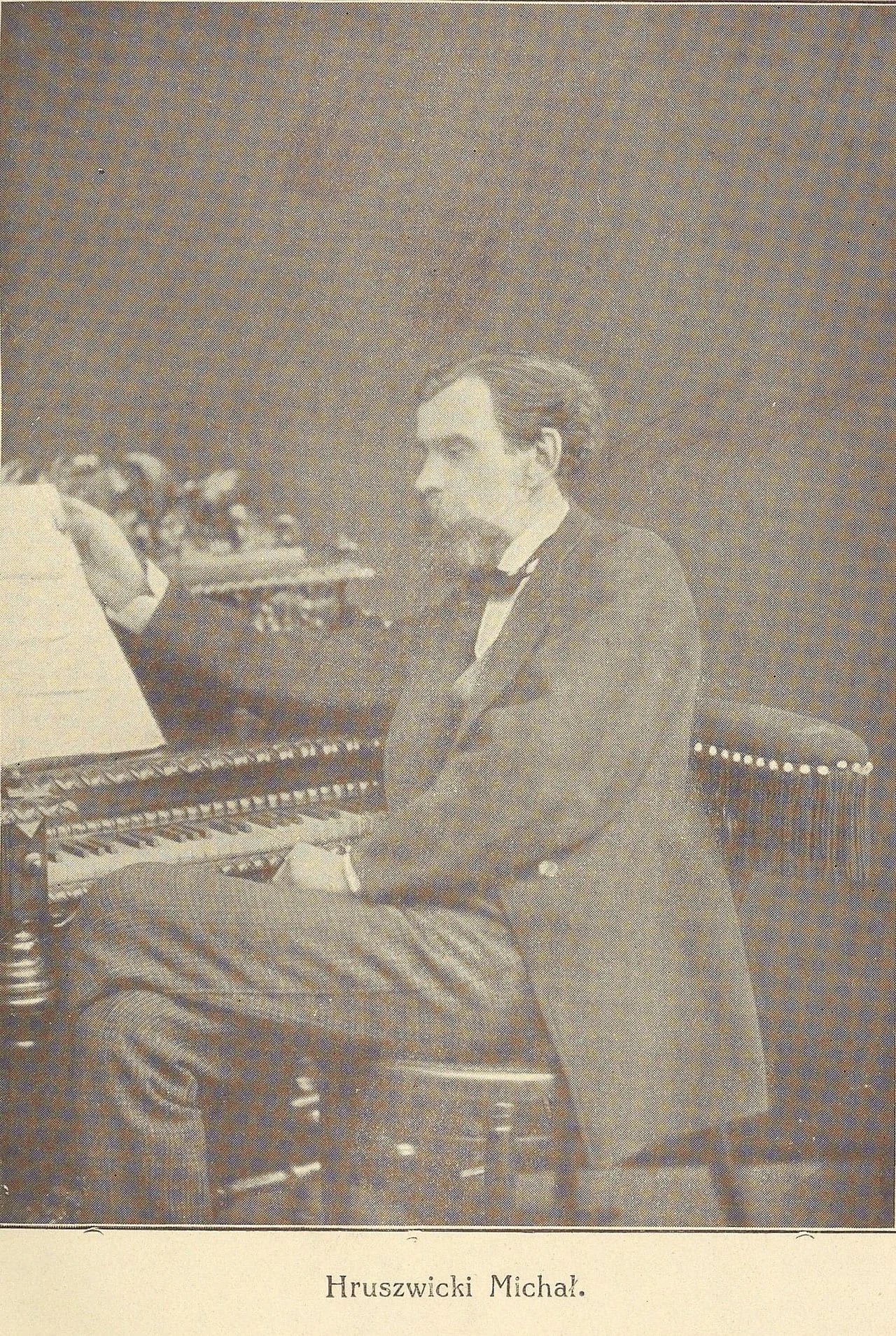 Porträt von Michał Hruszwicki (1828–1904) – Gedenkseite