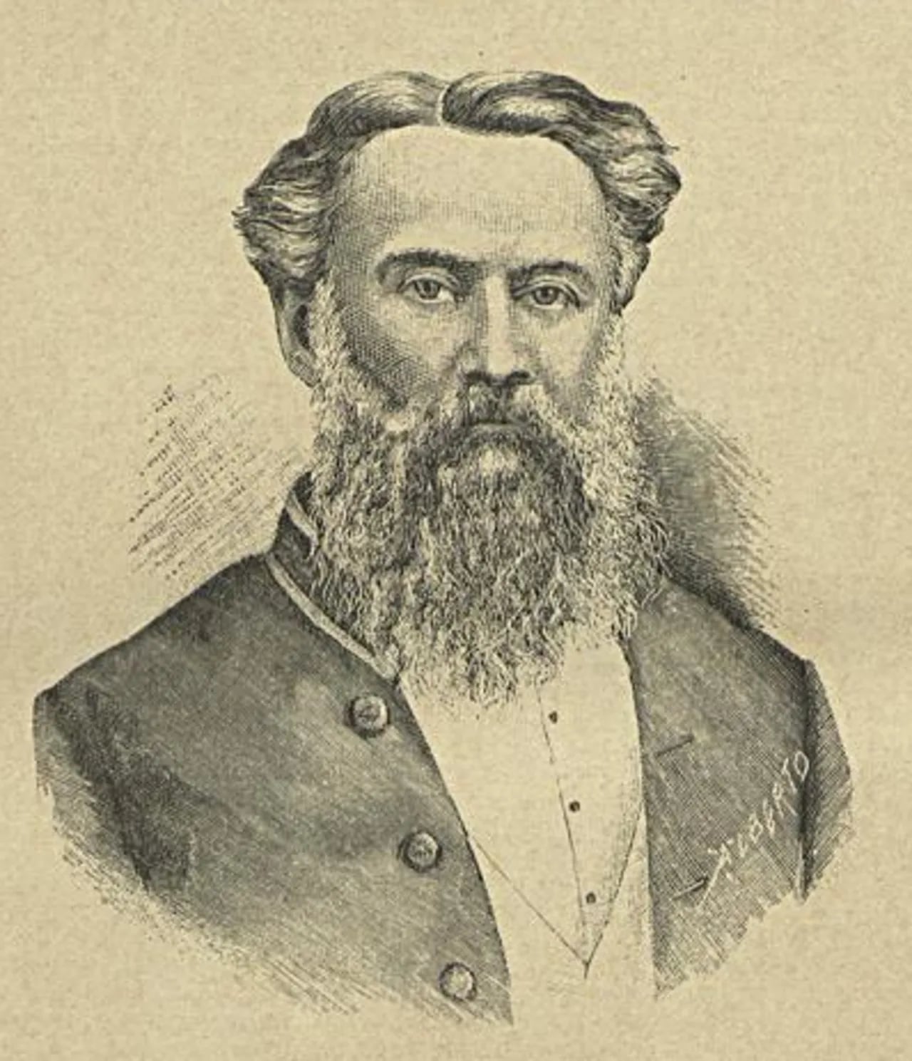 Porträt von Frederick Danvers (1833–1906) – Gedenkseite