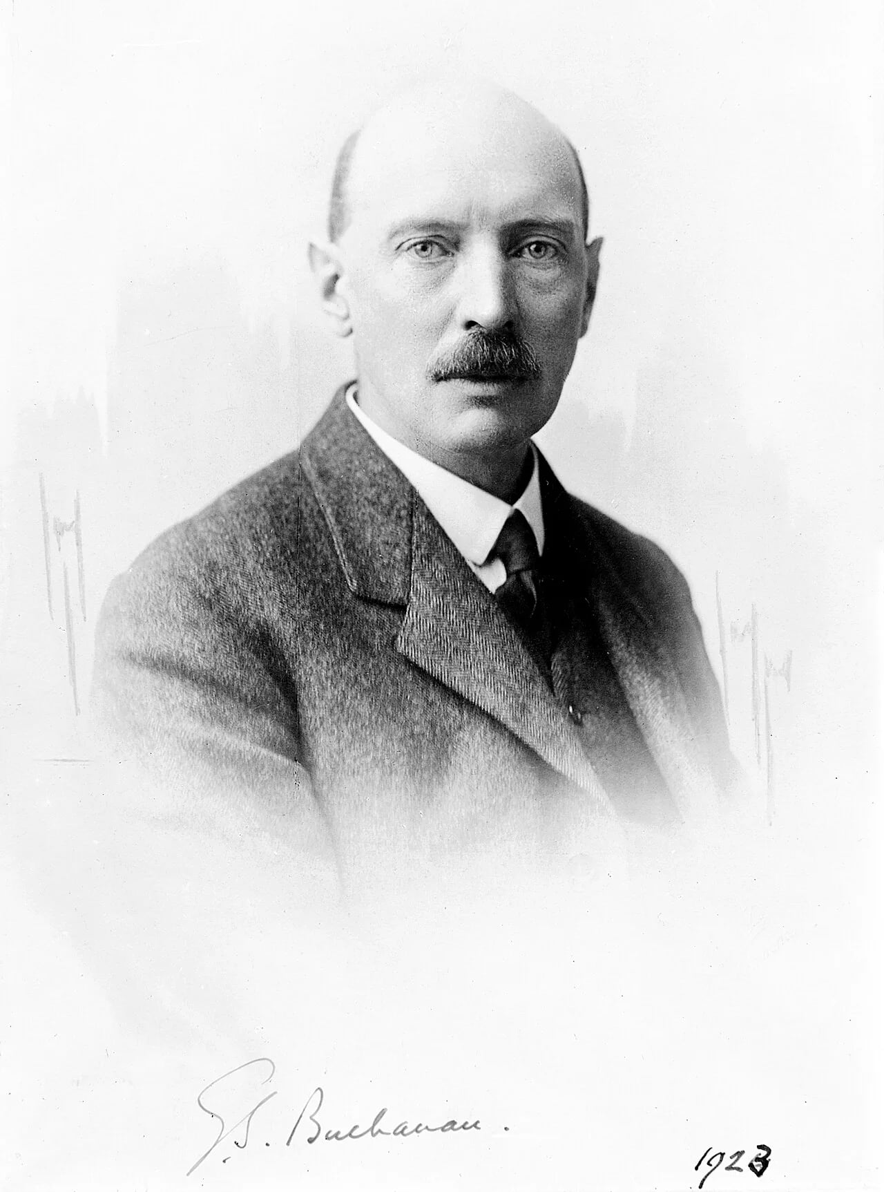 Portrait of George Buchanan (1869–1936) – memorial page