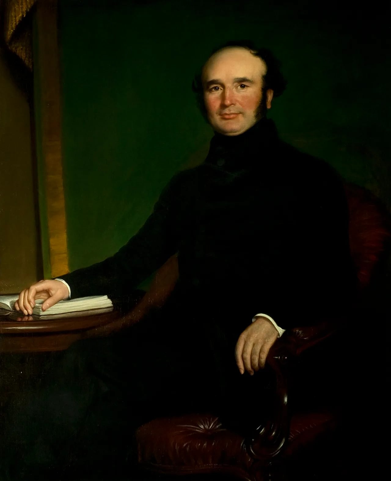 Portrait of John Biggs (1801–1871) – memorial page