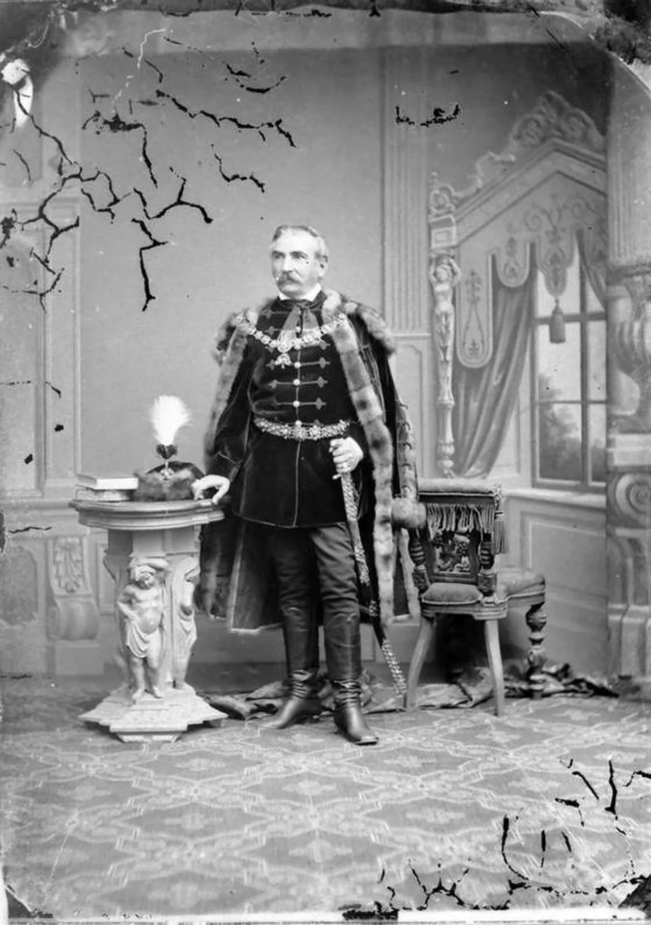 Portrait of Elek Simon (1813–1882) – memorial page