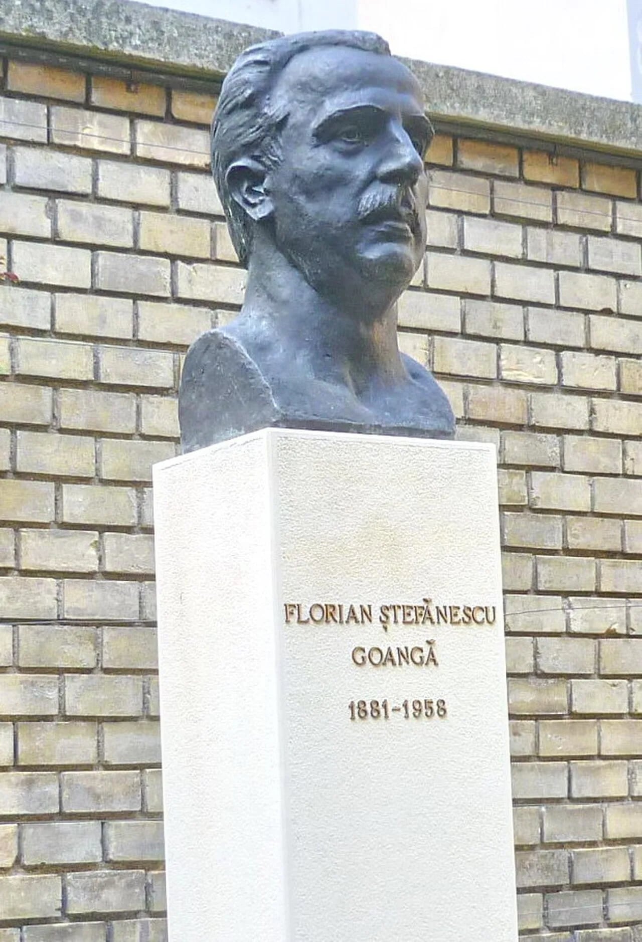 Portrait of Florian Ștefanescu-Goangă (1881–1958) – memorial page