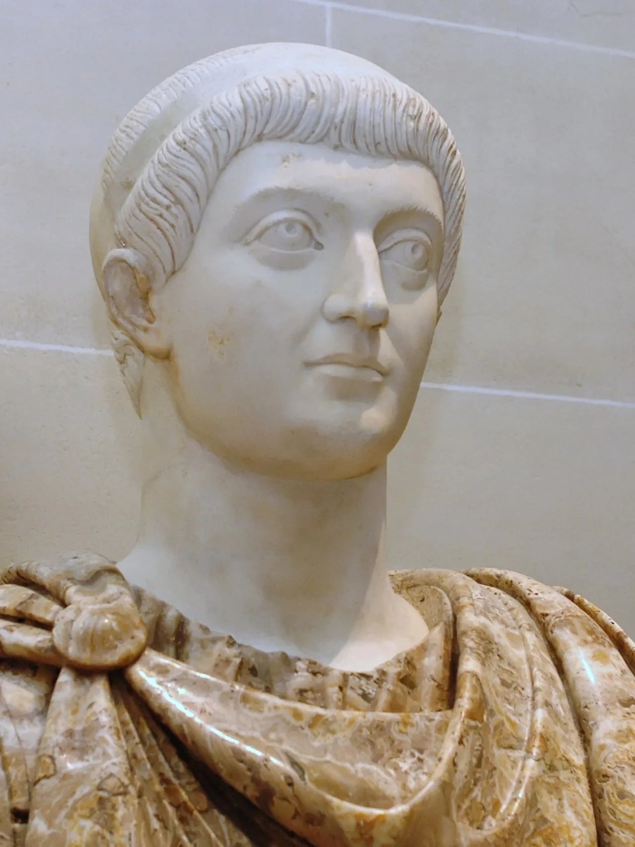 Portrait of Constans (320–350) – memorial page
