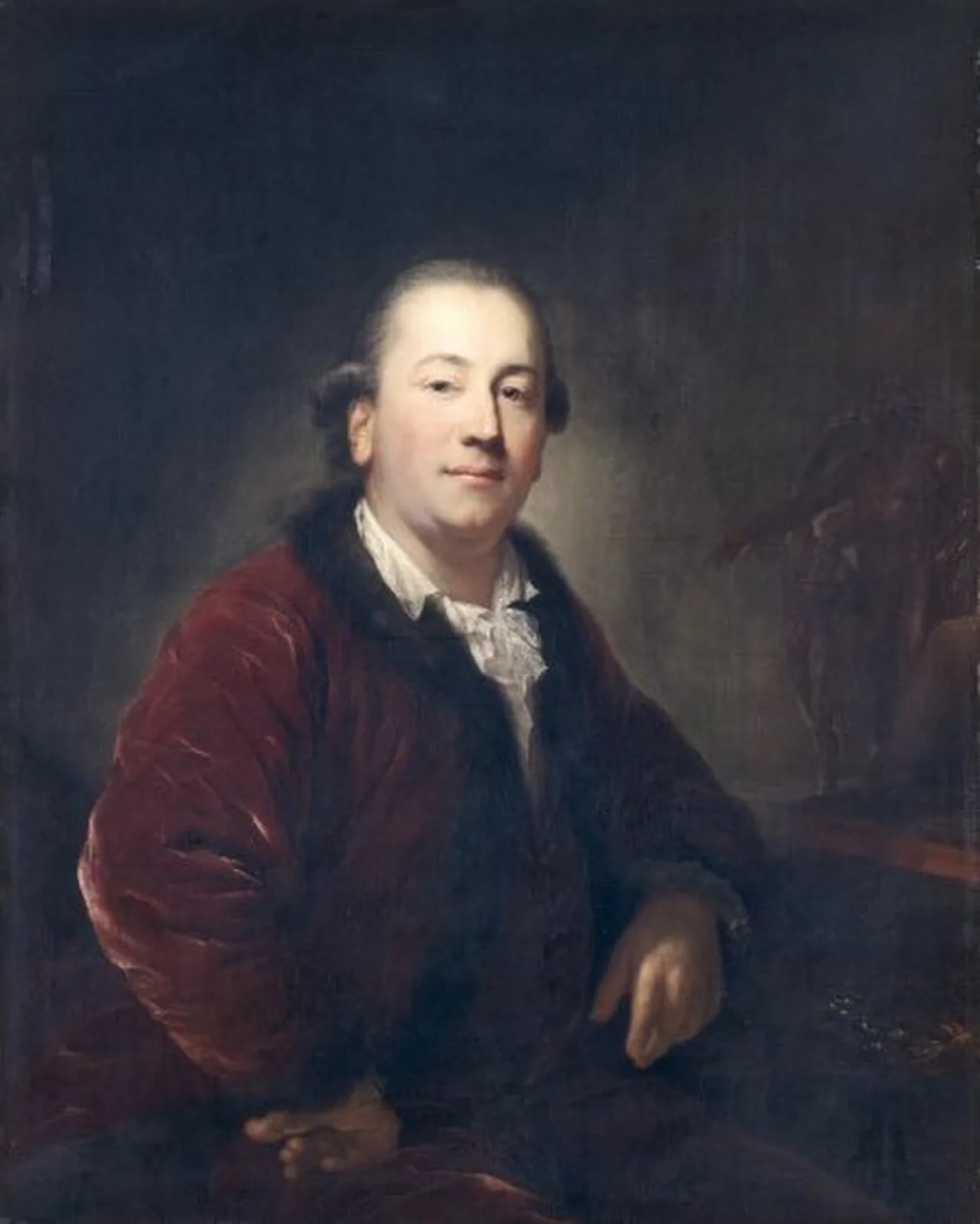 Porträt von Johann Rudolf Burckhardt (1750–1813) – Gedenkseite