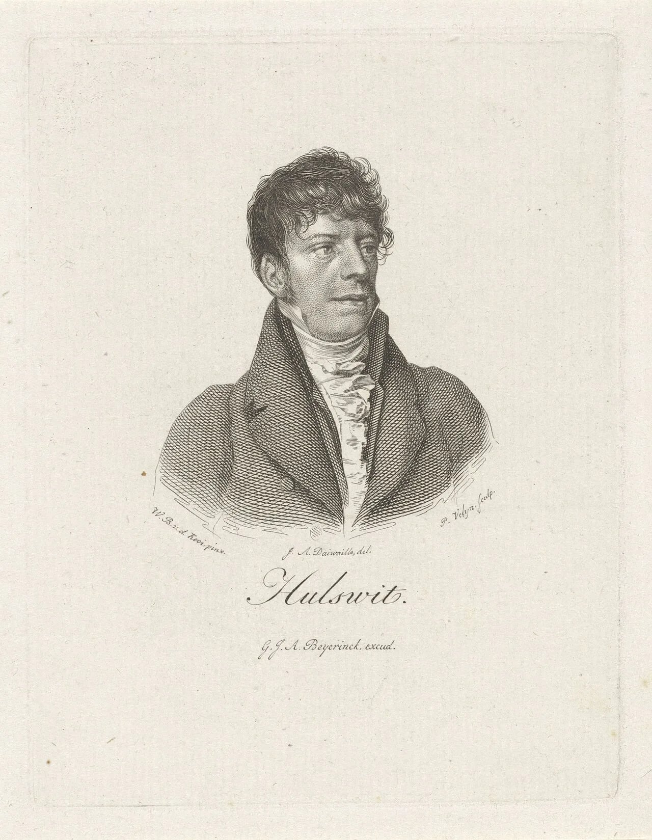 Porträt von Jan Hulswit (1766–1822) – Gedenkseite