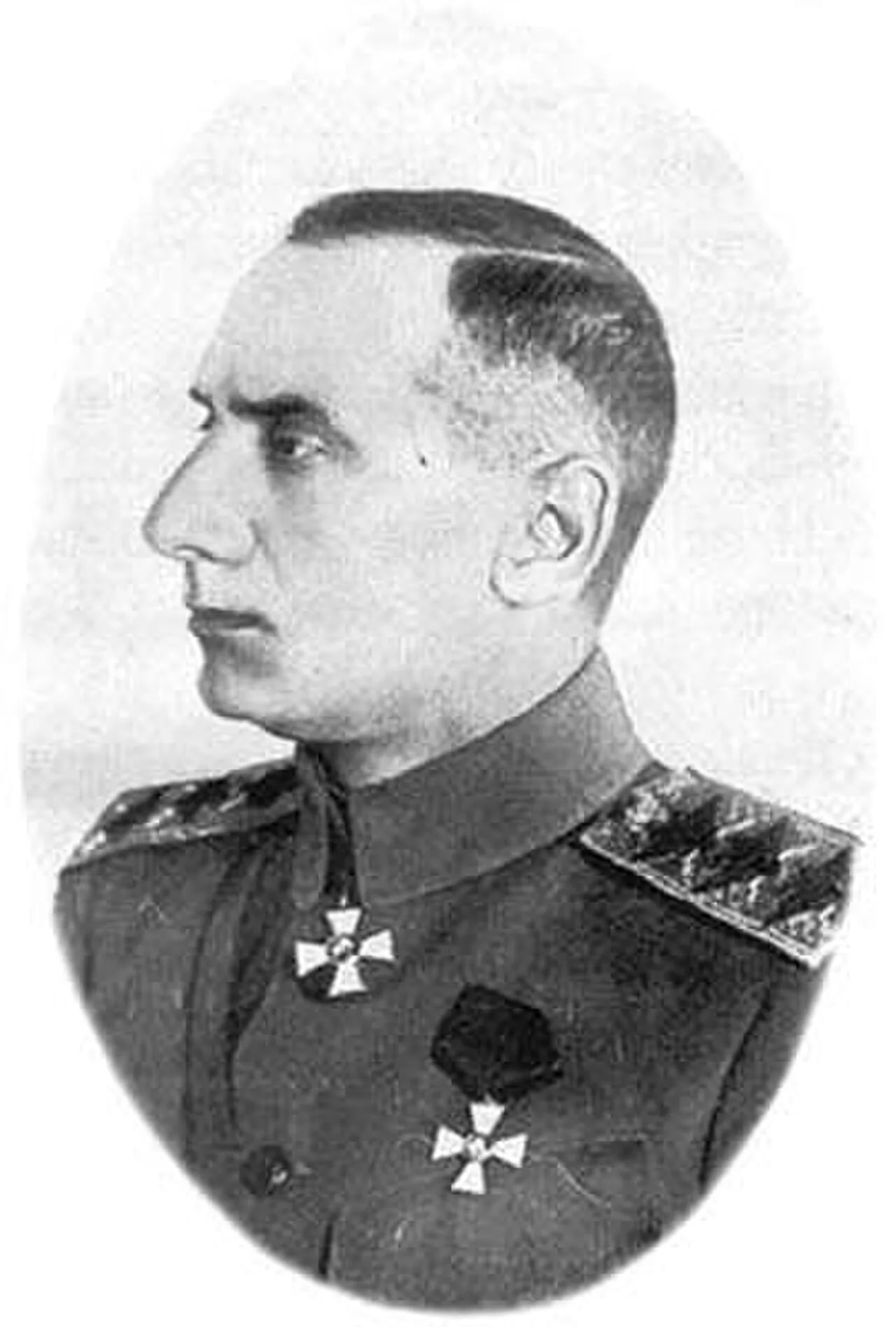 Portrait of Alexander Wassiljewitsch Koltschak (1874–1920) – memorial page