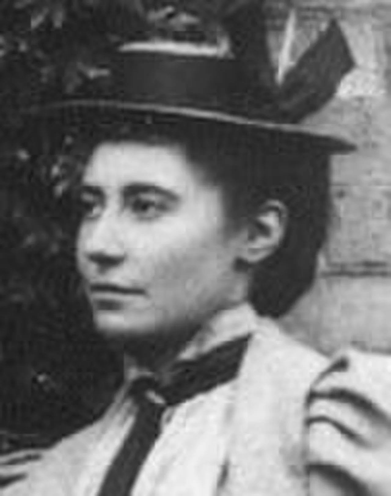 Porträt von Christine Burrows (1872–1959) – Gedenkseite