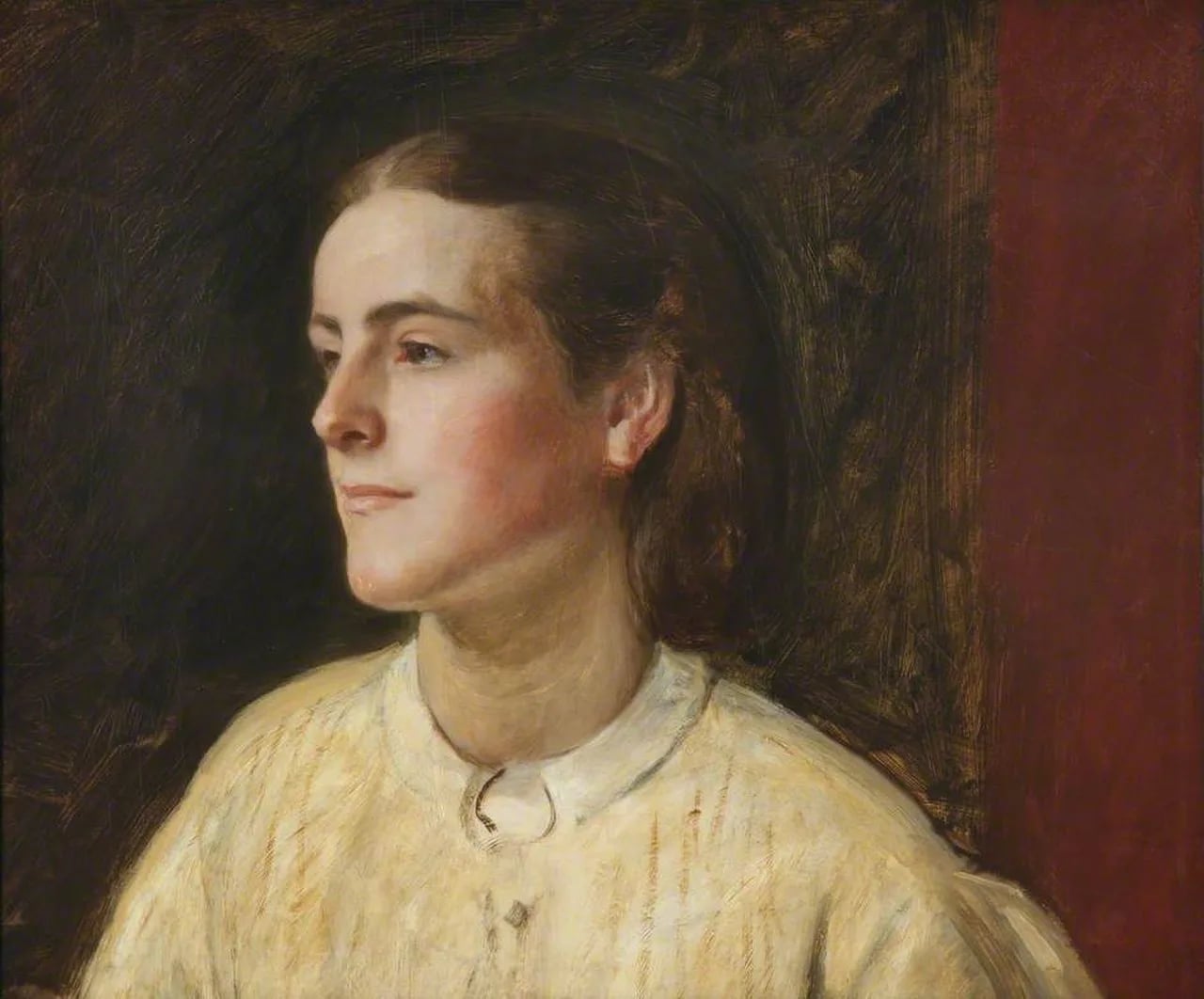 Porträt von Clara Mordan (1844–1915) – Gedenkseite