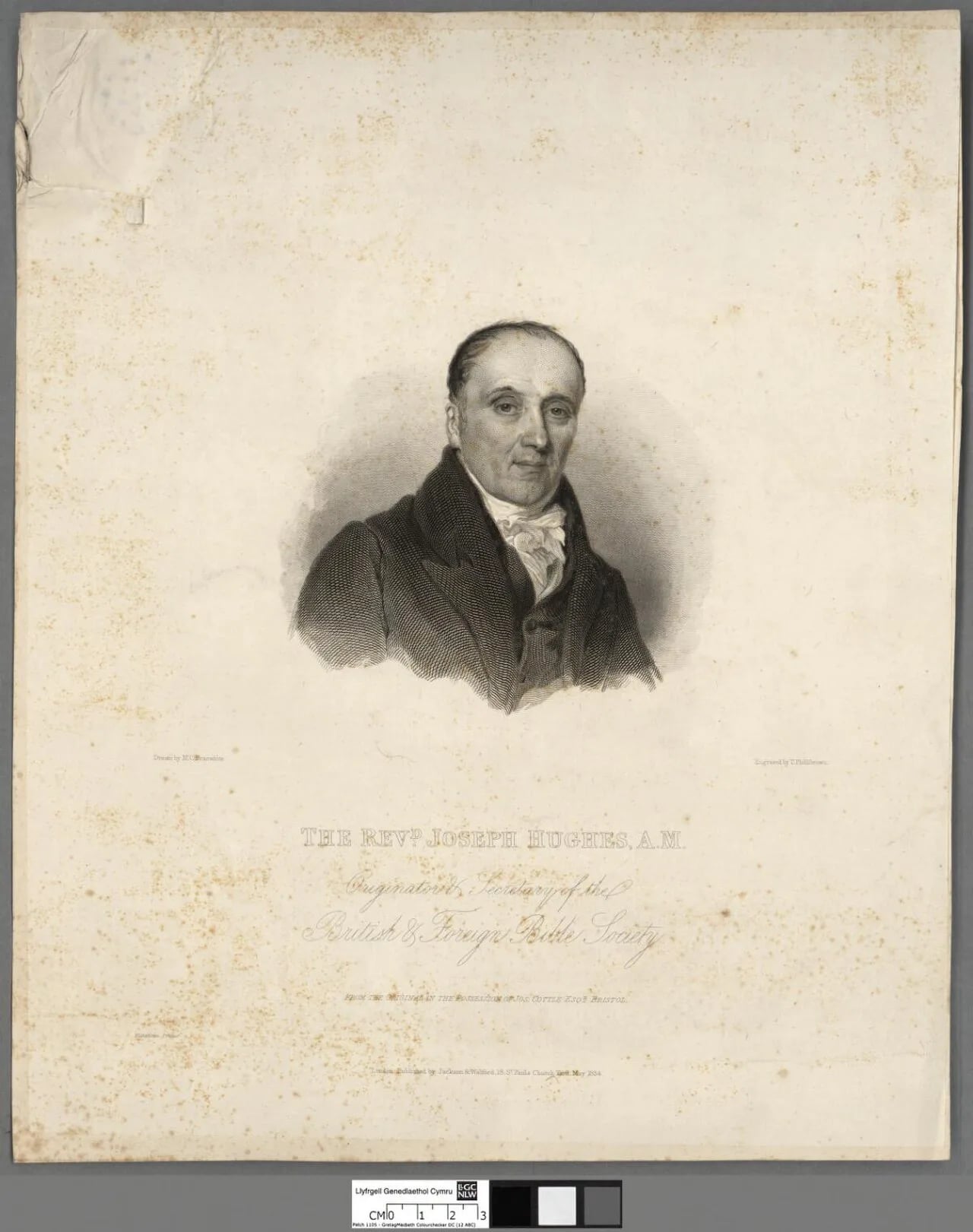 Portrait of Joseph Hughes (1769–1833) – memorial page
