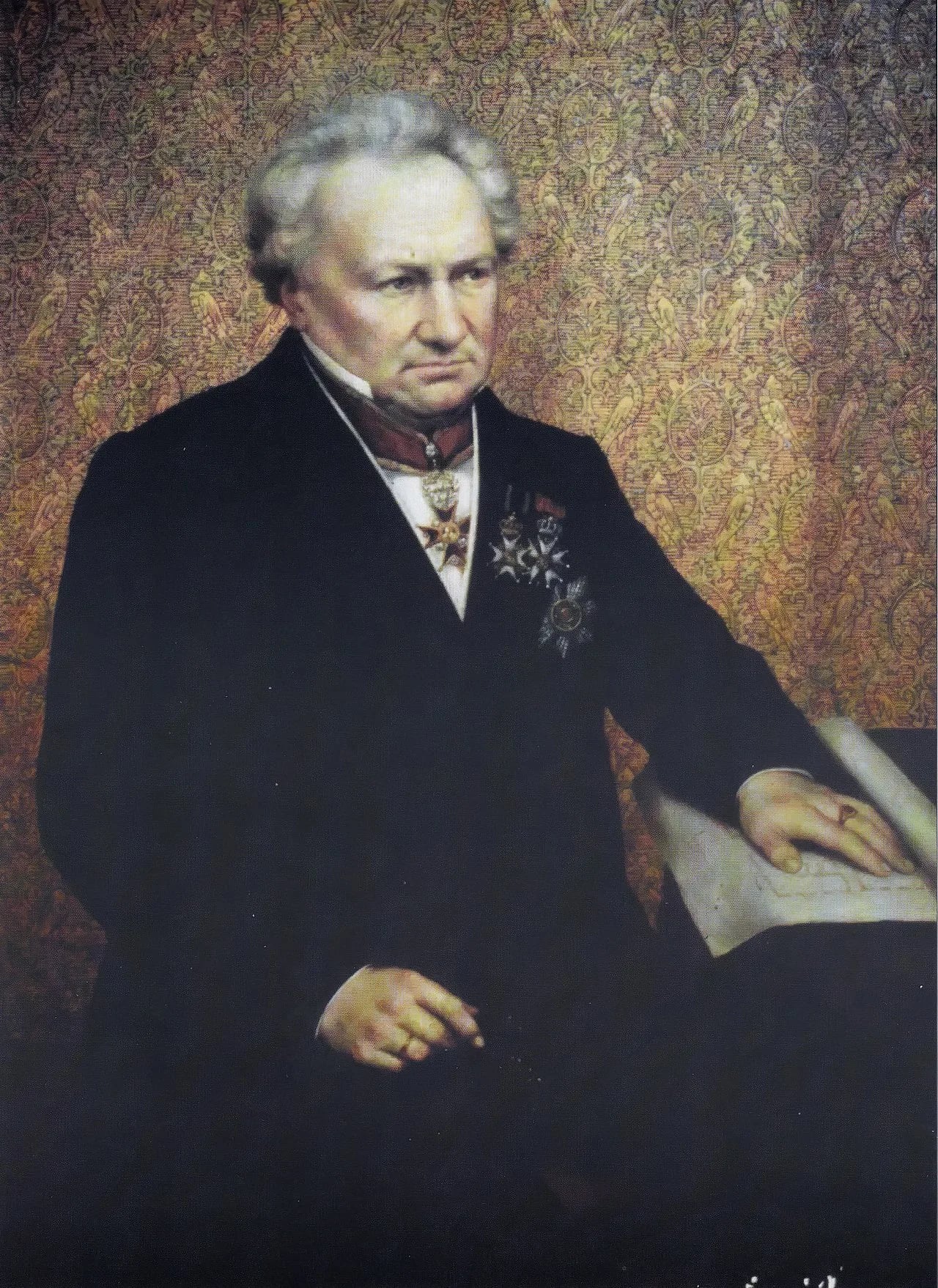 Porträt von Petrus Laurentius Regout (1801–1878) – Gedenkseite