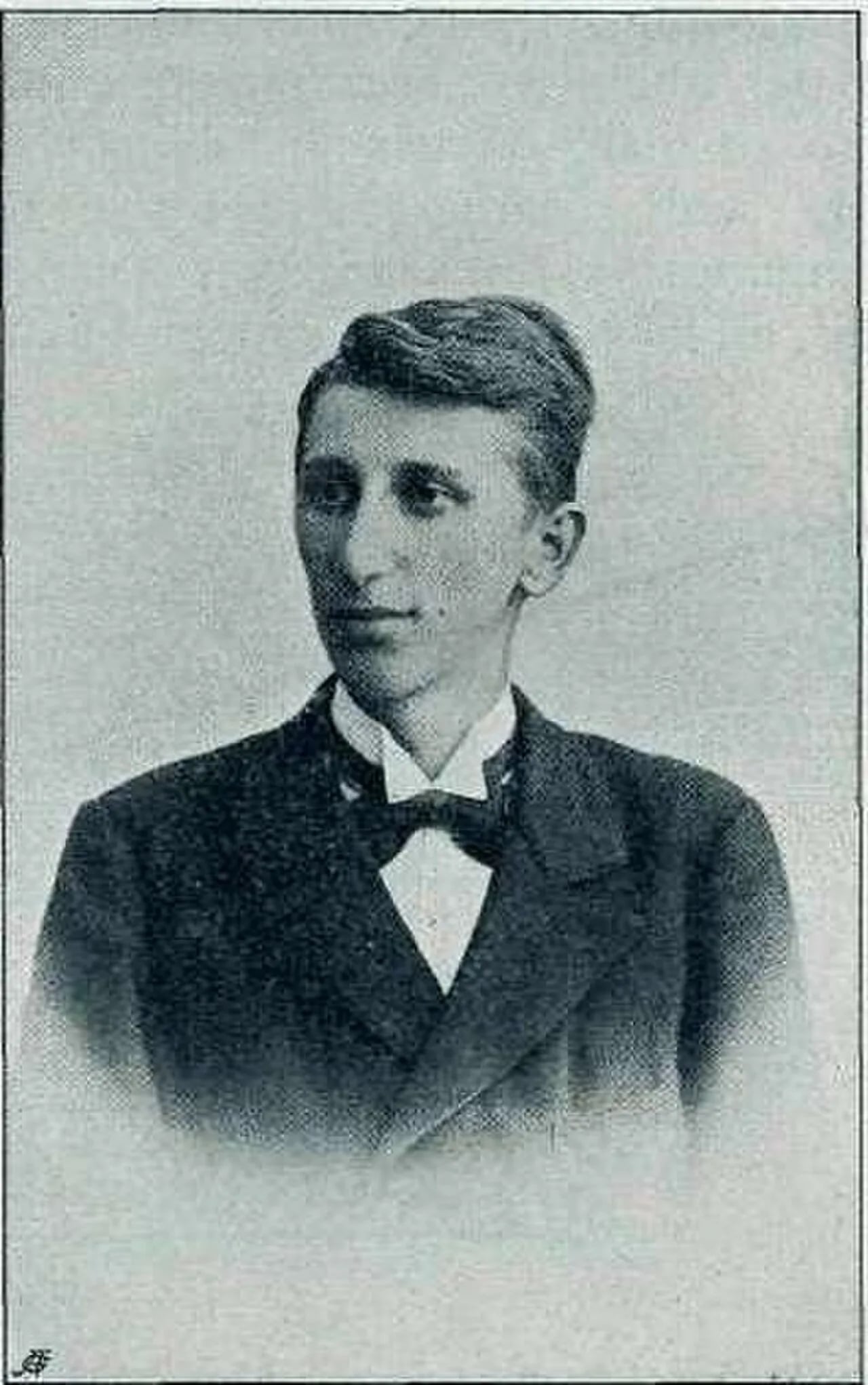 Portrait of Janez Urbas (1882–1903) – memorial page