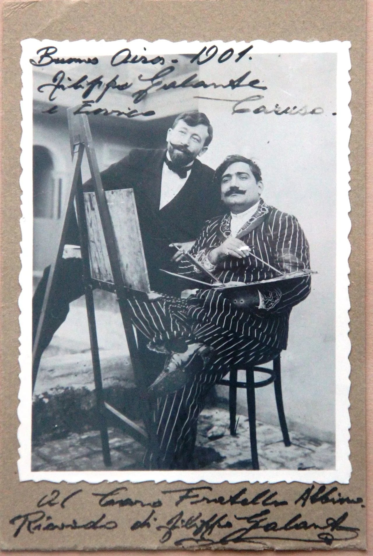 Porträt von Filippo Galante (1872–1953) – Gedenkseite