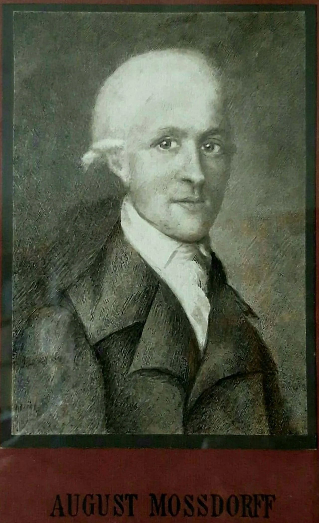 Portrait of August Moßdorff (1758–1843) – memorial page