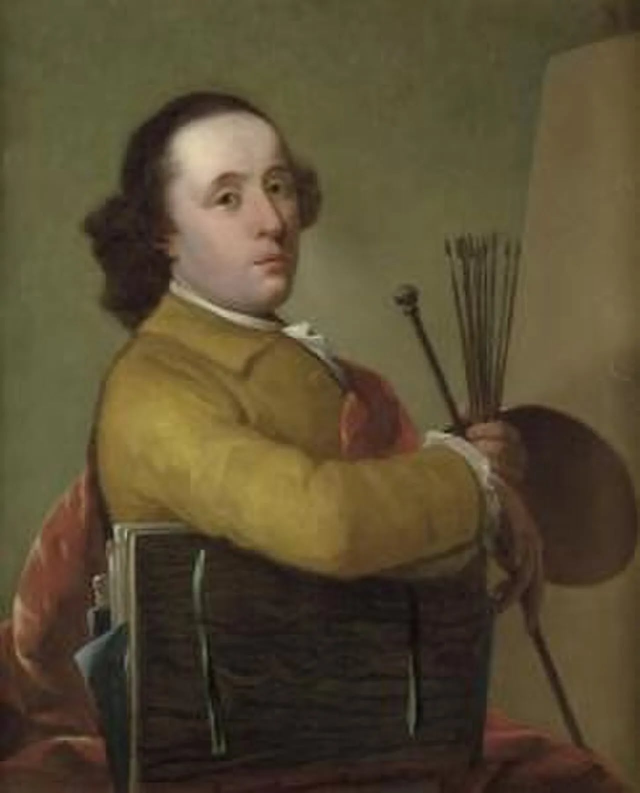 Porträt von Gerard van Nijmegen (1735–1808) – Gedenkseite