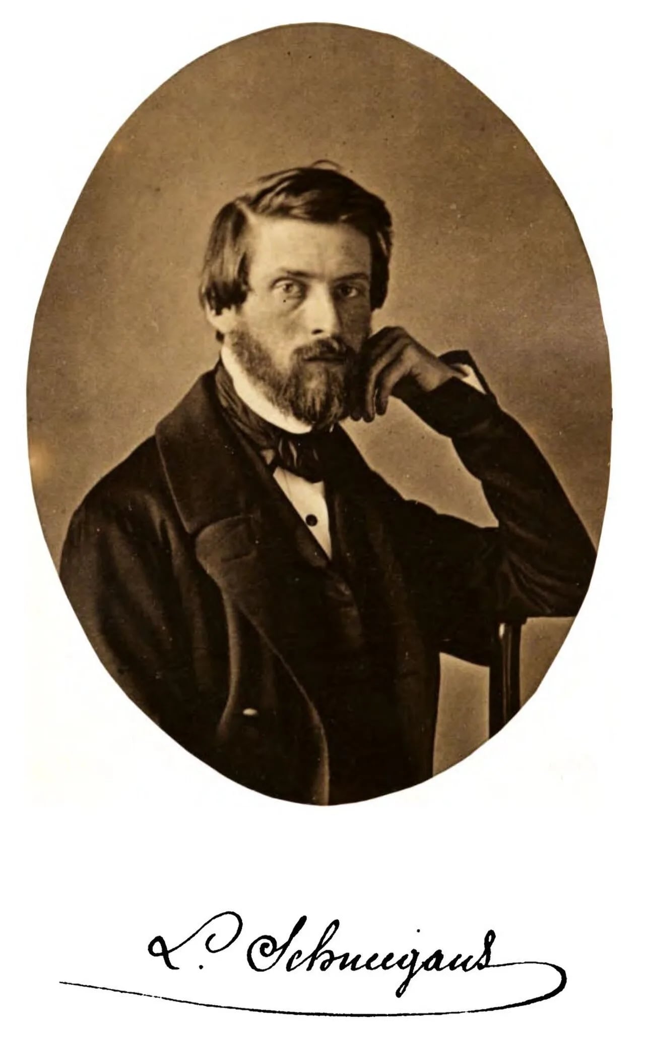 Portrait of Louis Schneegans (1812–1858) – memorial page