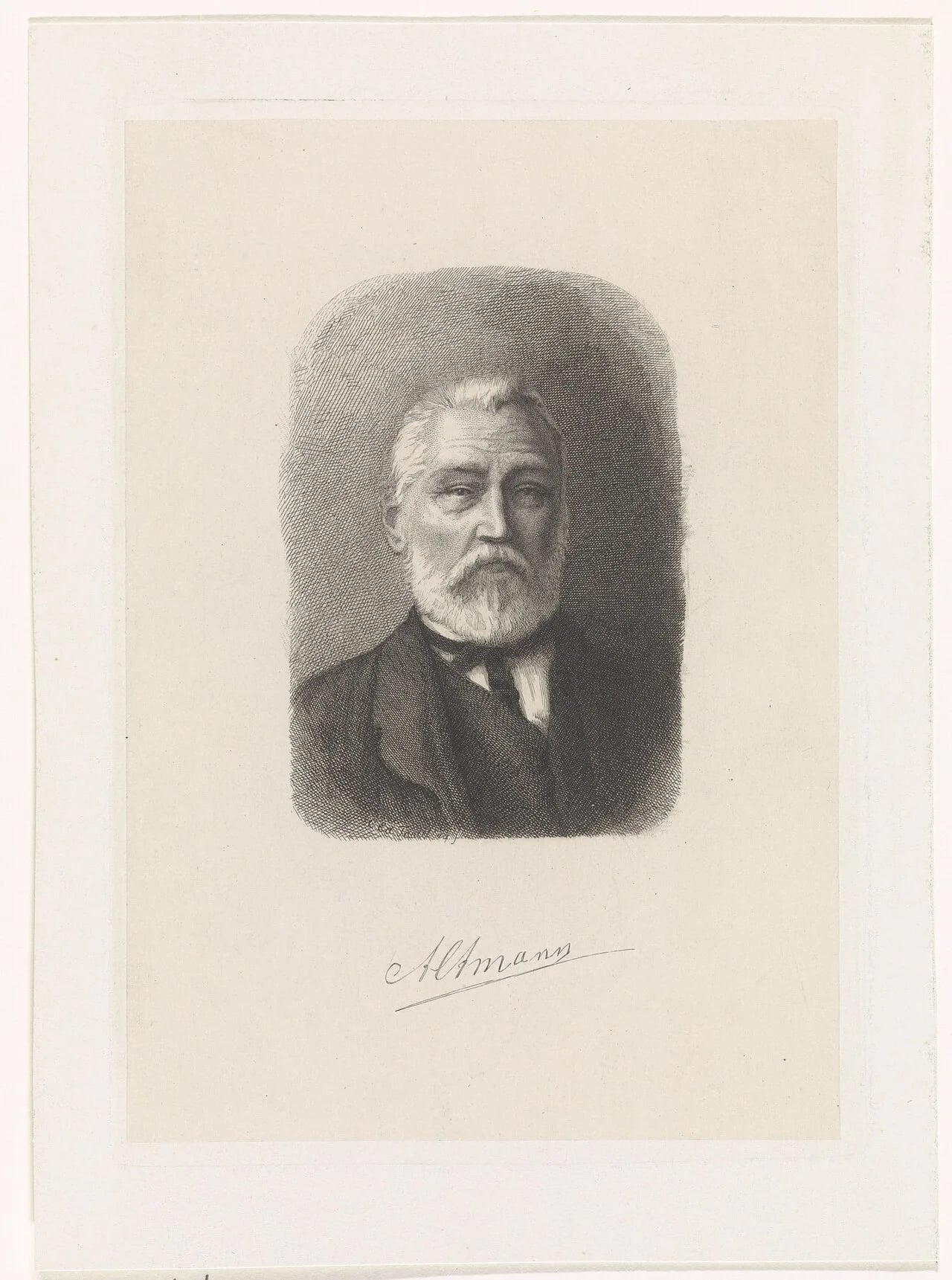 Portrait of Sybrand Altmann (1822–1890) – memorial page
