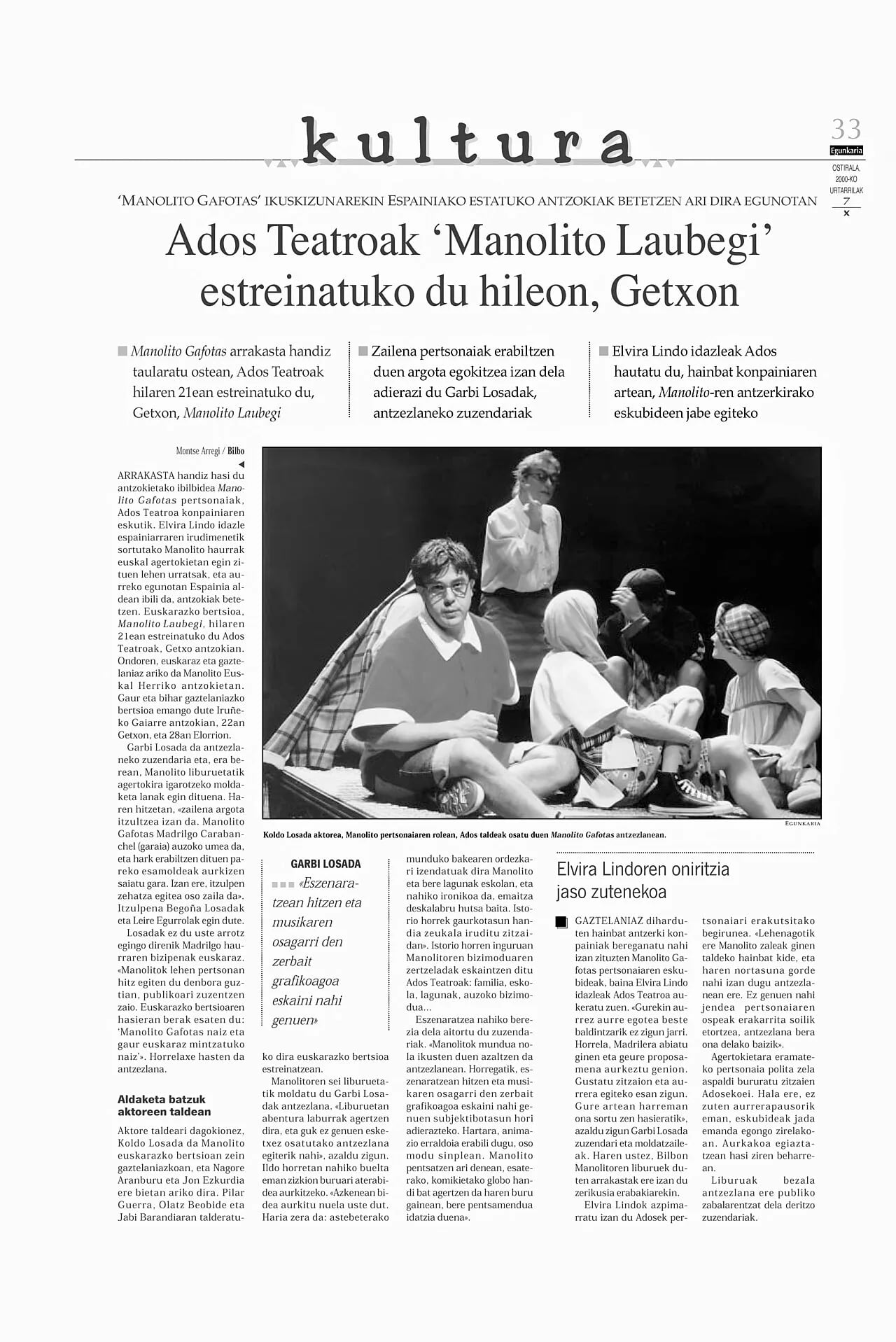 Portrait of Koldo Losada (1960–2014) – memorial page