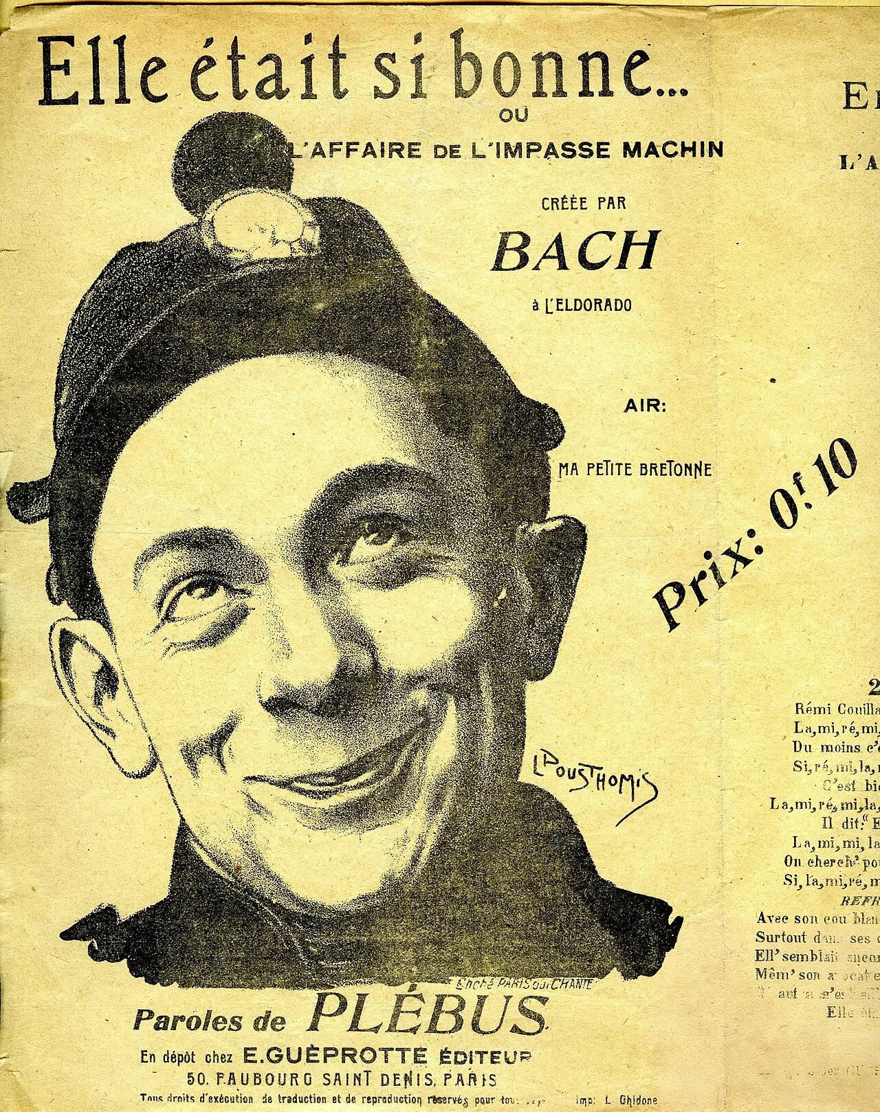 Porträt von Bach (1882–1953) – Gedenkseite