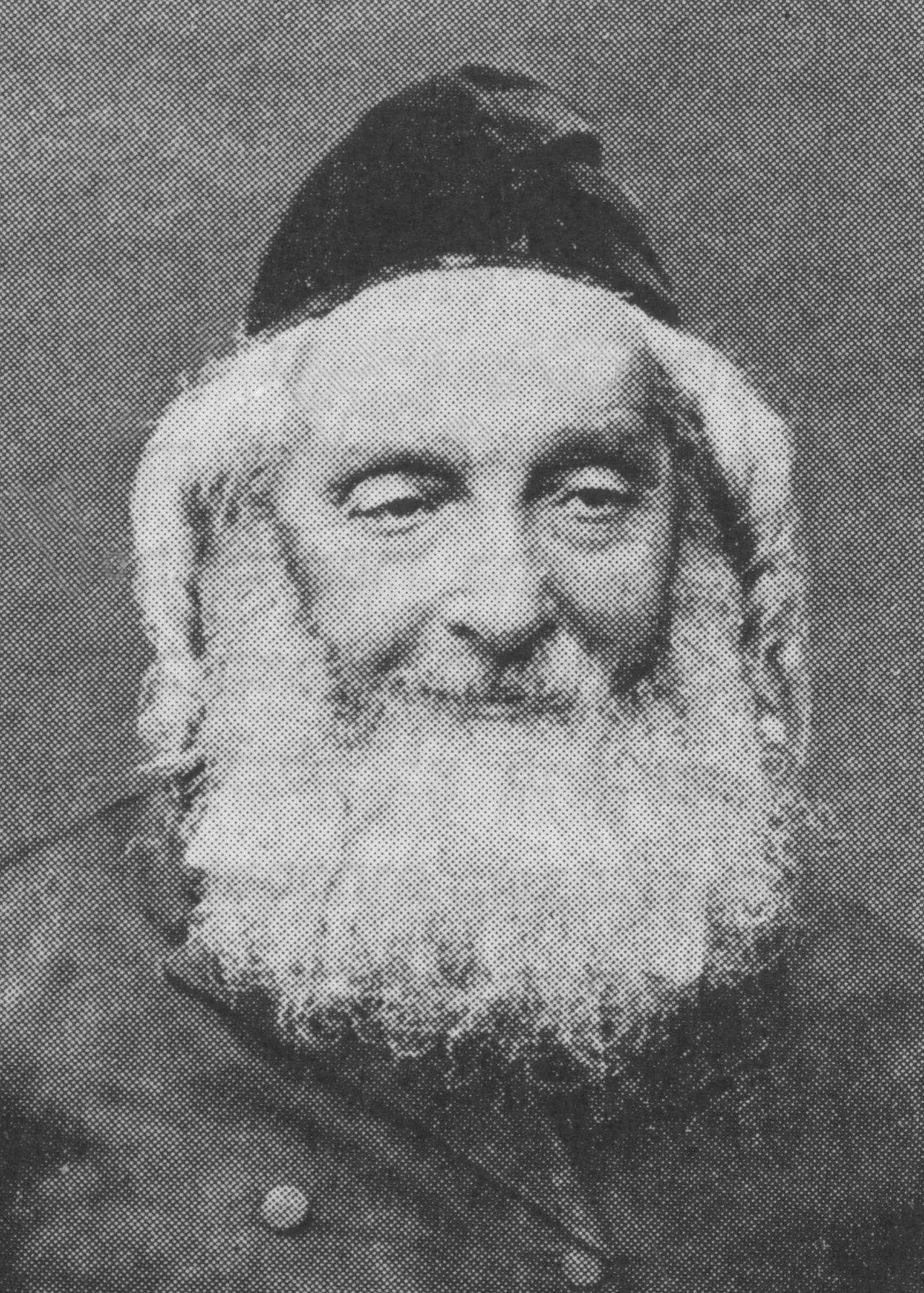 Porträt von Naphtali Zwi Juda Berlin (1816–1893) – Gedenkseite
