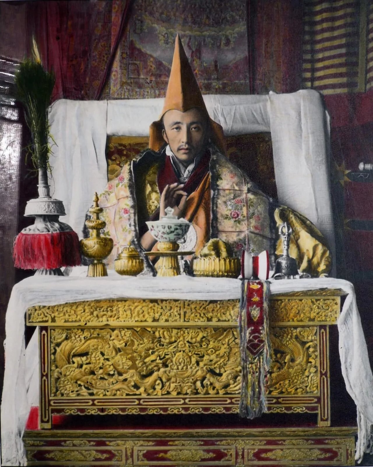 Portrait of Kushok Bakula (1917–2003) – memorial page