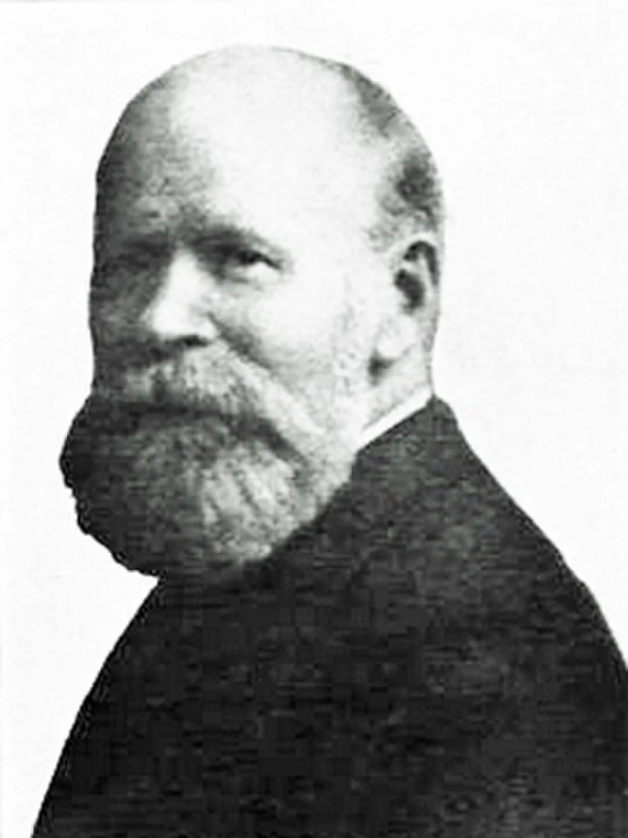 Portrait of Carl Richard Ritter (1836–1917) – memorial page