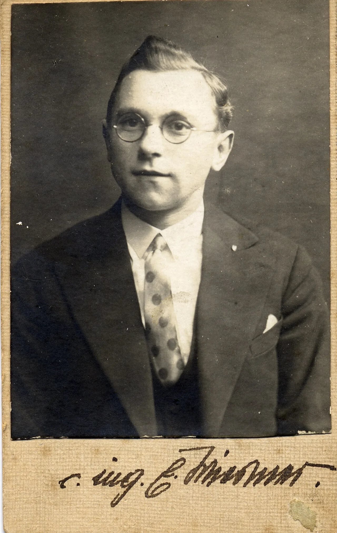 Porträt von Erhard Wiesner (1909–1994) – Gedenkseite