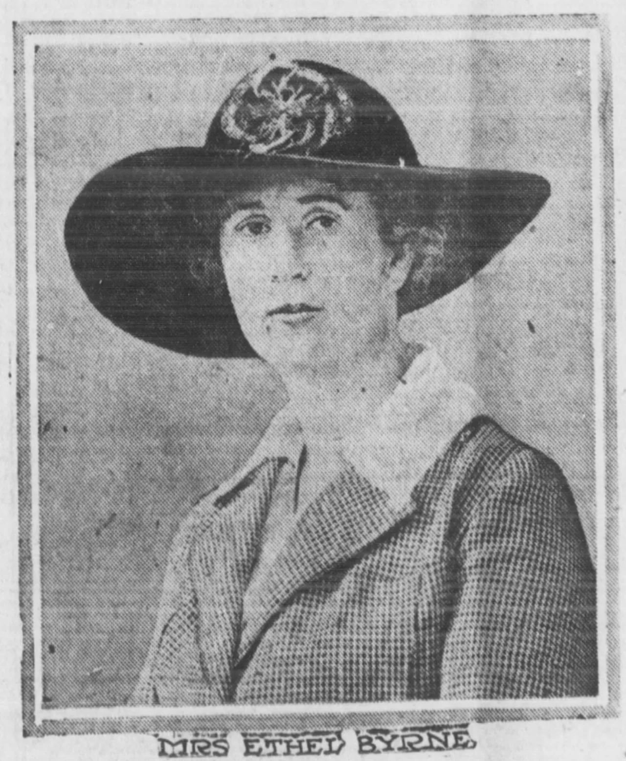 Portrait of Ethel Byrne (1883–1955) – memorial page