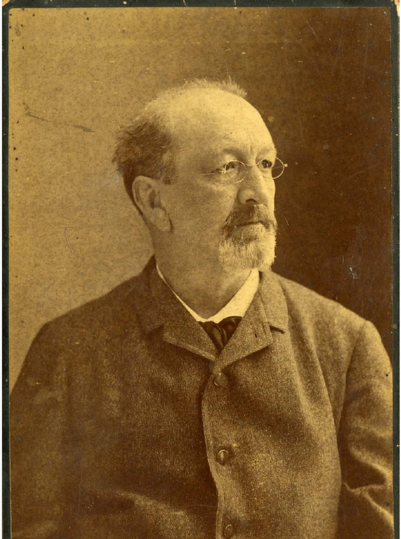 Porträt von Hugo de Senger (1835–1892) – Gedenkseite