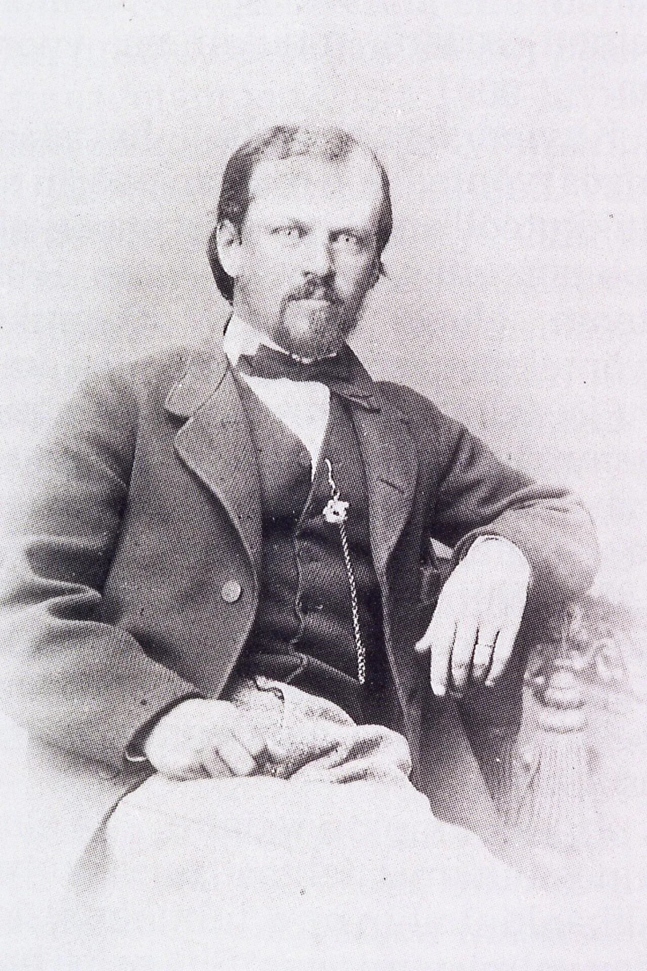 Portrait of Robert Björkenheim (1835–1878) – memorial page