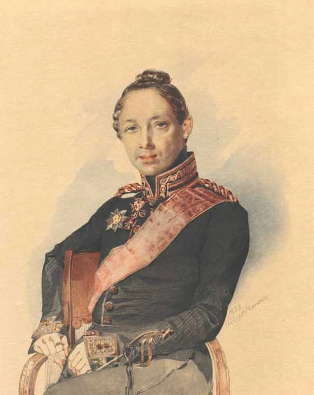 Portrait of Nikolai Alexandrowitsch Lunin (1789–1848) – memorial page