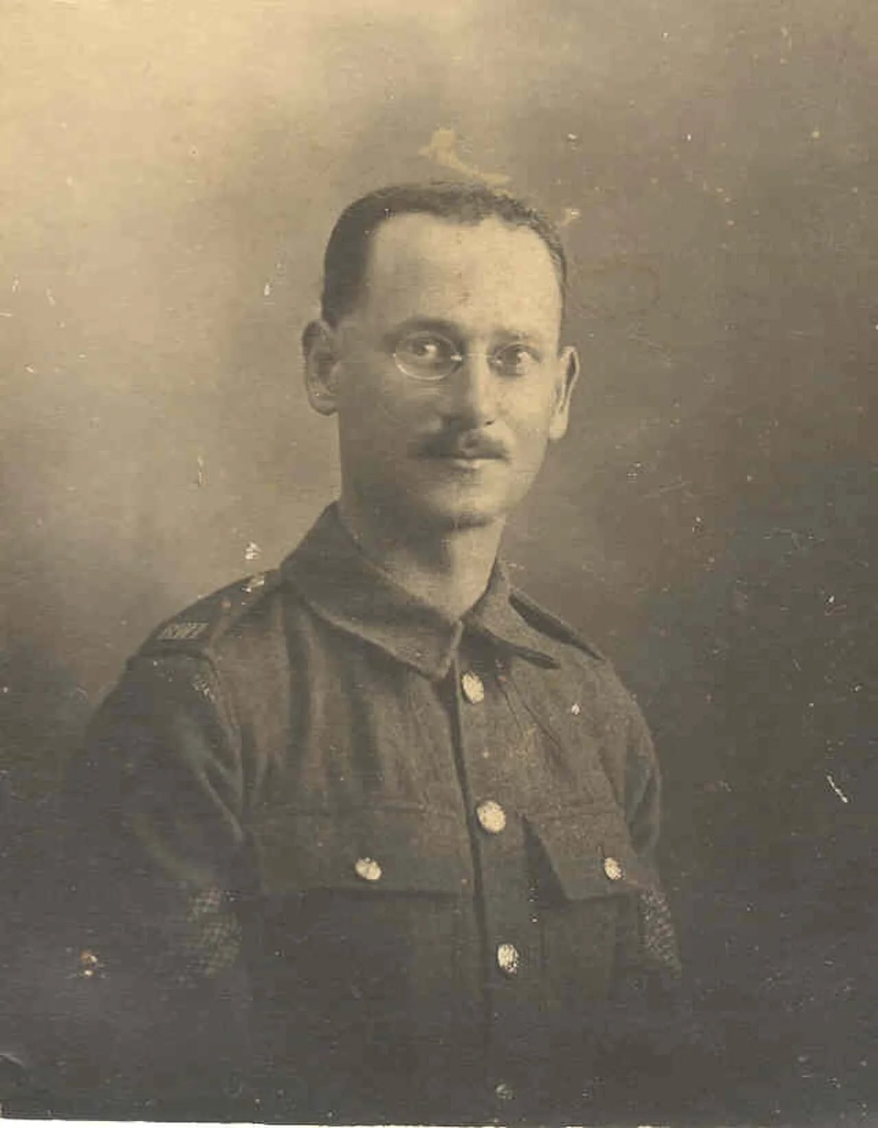 Porträt von Fred Abraham, Jr. (1886–1918) – Gedenkseite