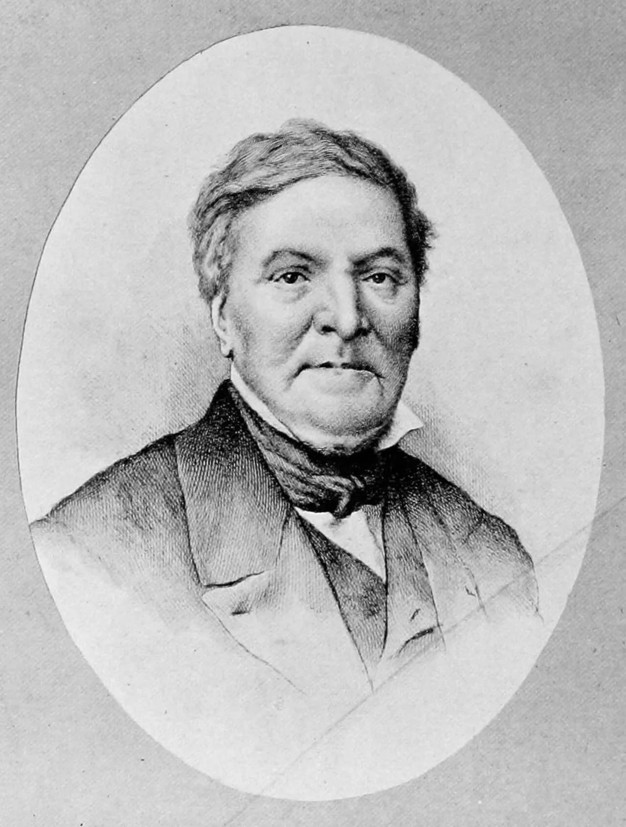Porträt von Claude-Anthelme Benoit (1794–1876) – Gedenkseite
