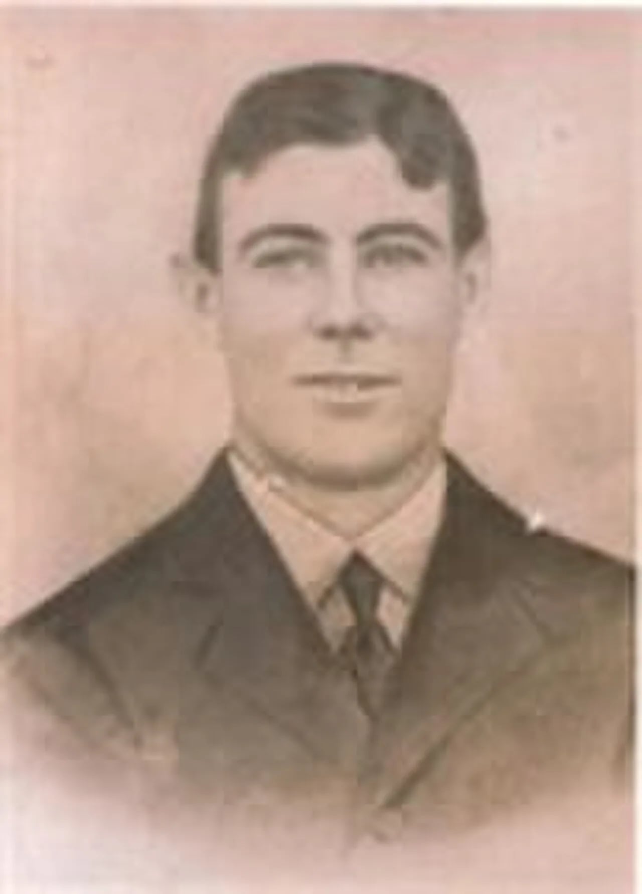 Porträt von George Spilcker (1874–1916) – Gedenkseite