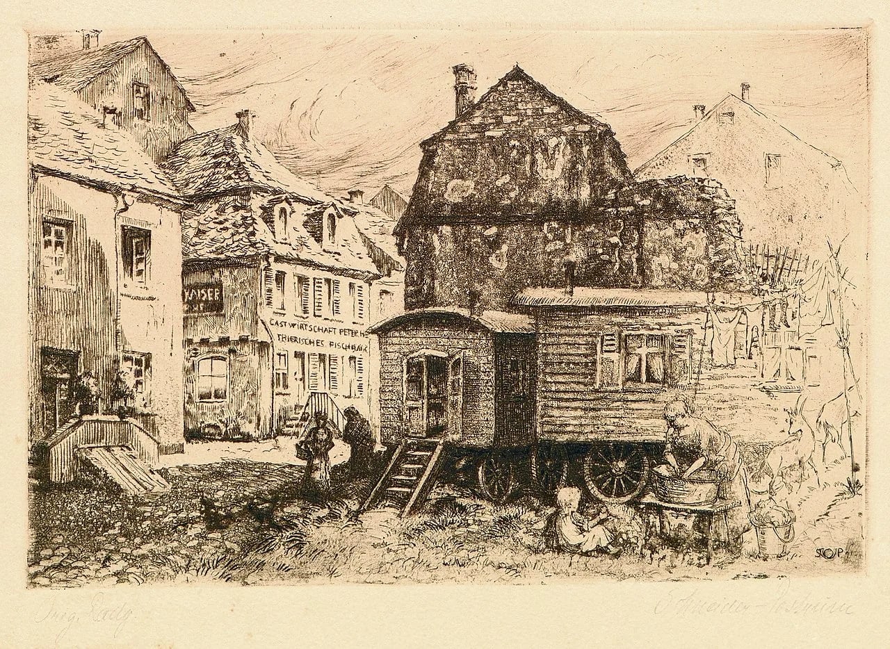 Porträt von Anton Schneider-Postrum (1869–1943) – Gedenkseite