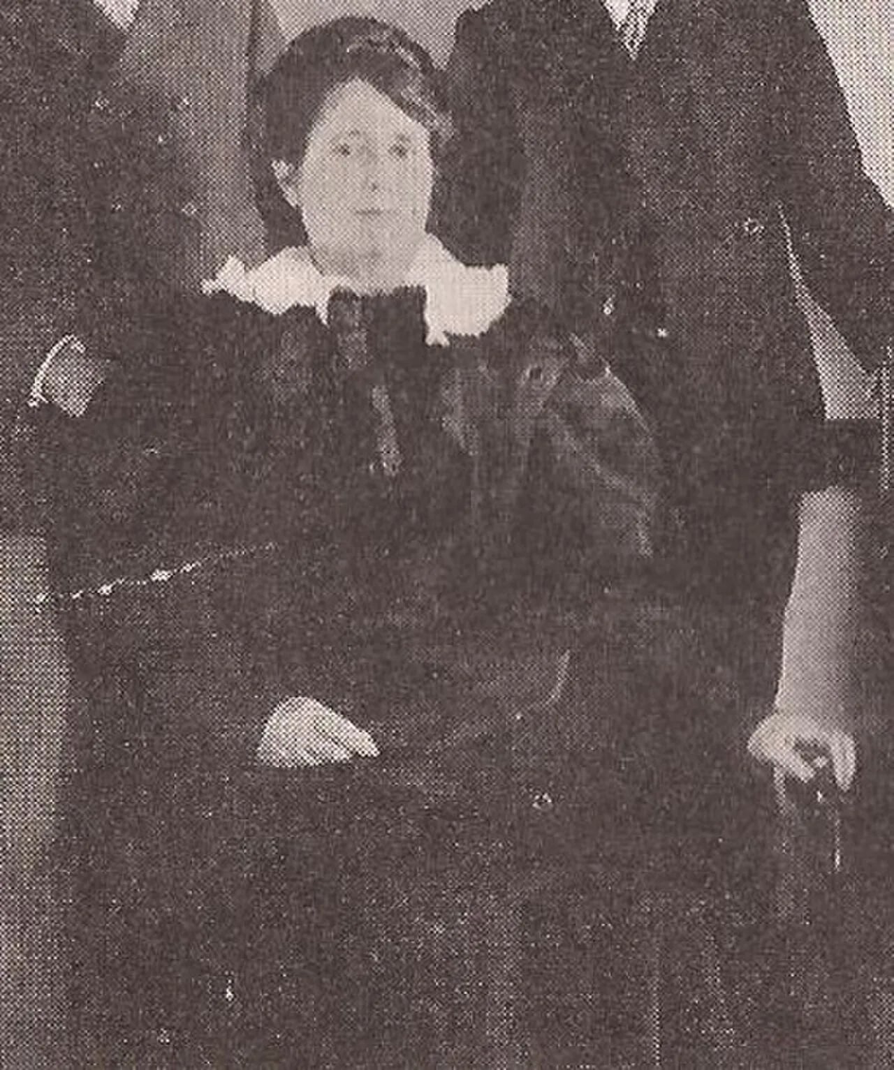 Porträt von María Humphreys (1865–1928) – Gedenkseite
